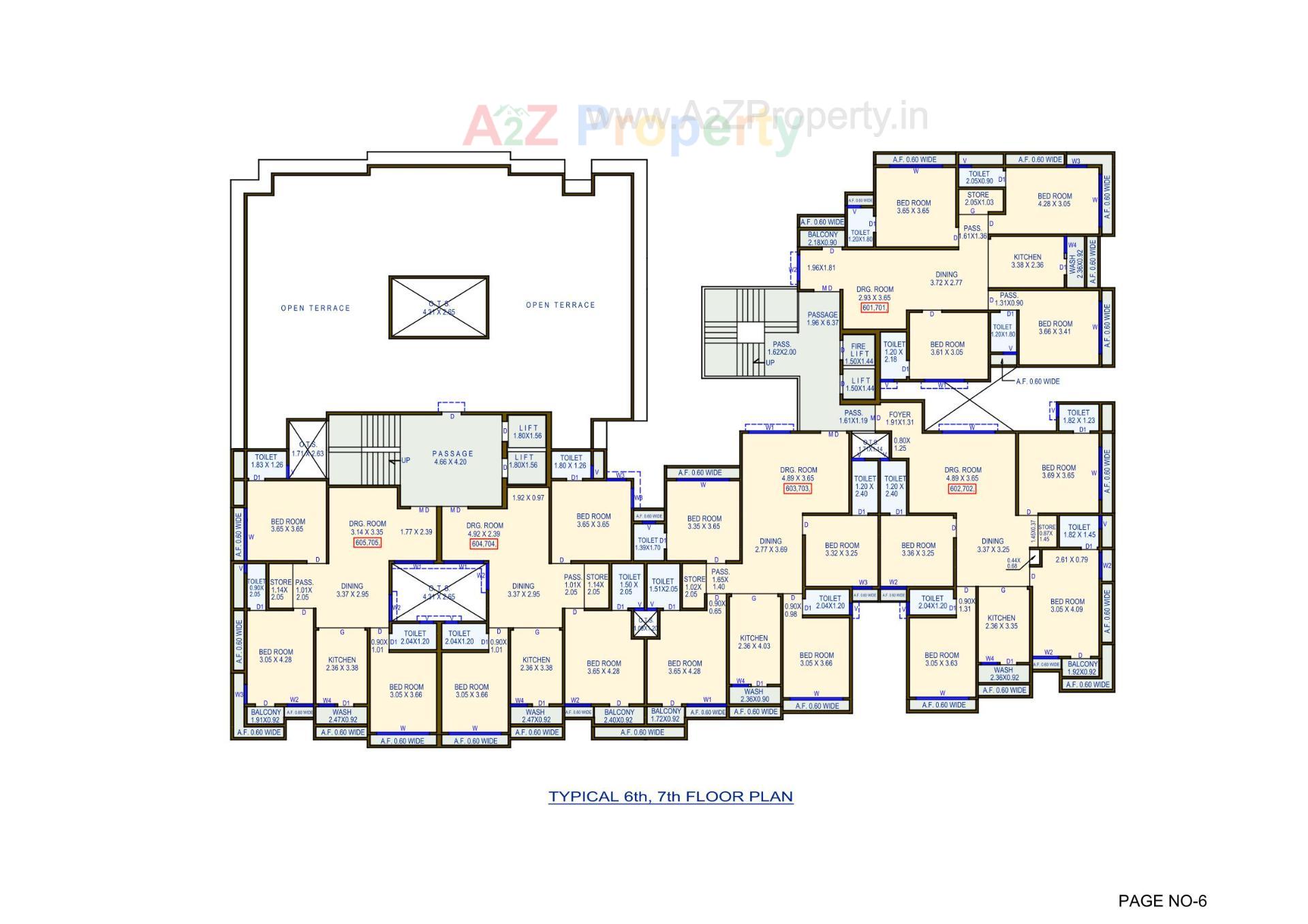 Layout of real estate project Samkit located at Vibhapar, Jamnagar, Gujarat