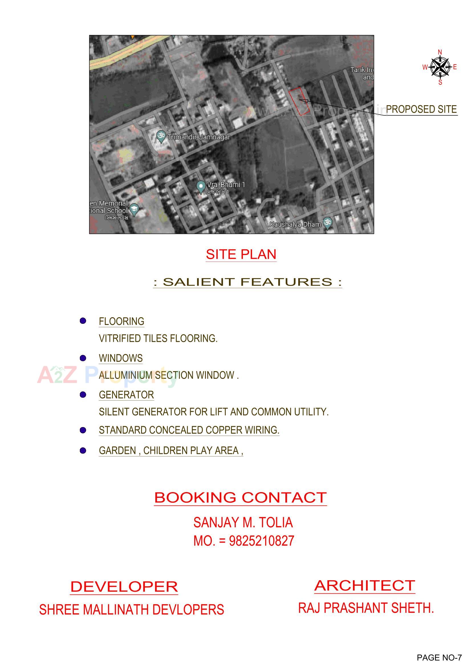  of real estate project Samkit located at Vibhapar, Jamnagar, Gujarat