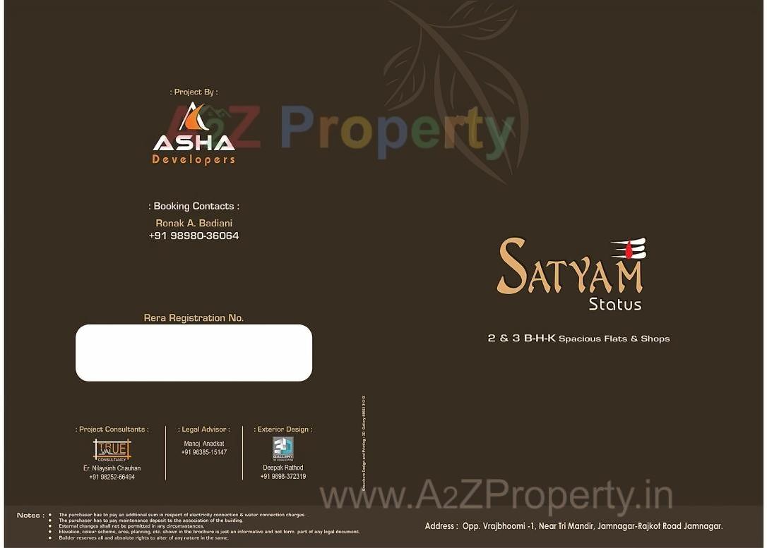 Satyam Status Shops & Flats at Vibhapar, Jamnagar
