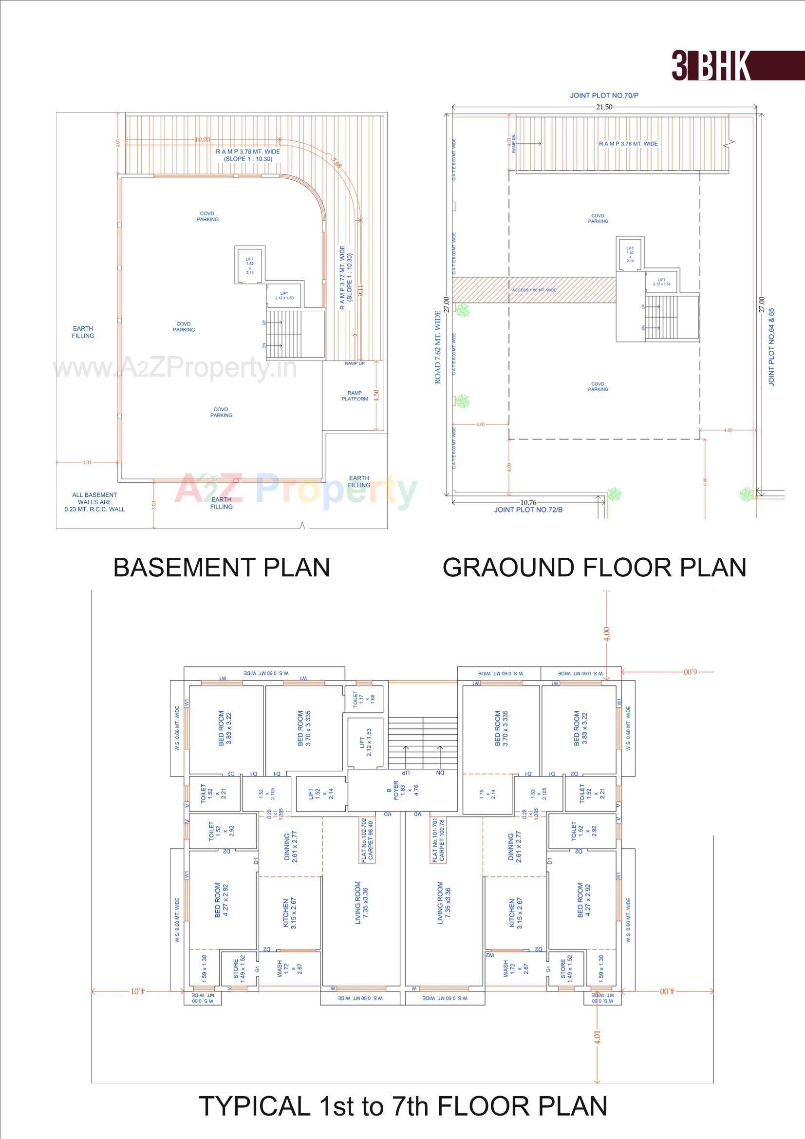 Layout of real estate project Shaligram located at Jamnagar, Jamnagar, Gujarat