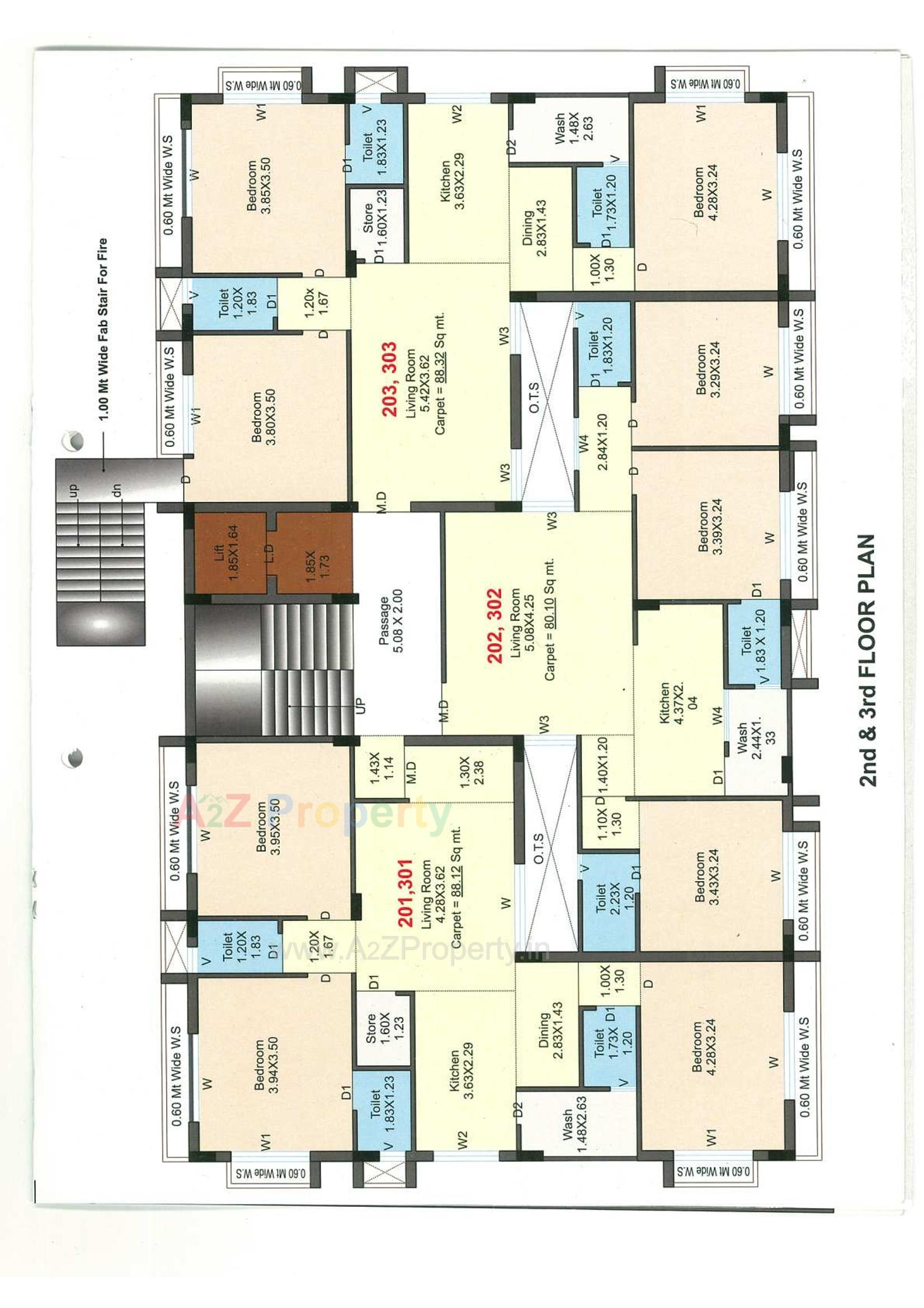 Layout of real estate project Shivam Avenue Ii located at Jamnagar, Jamnagar, Gujarat