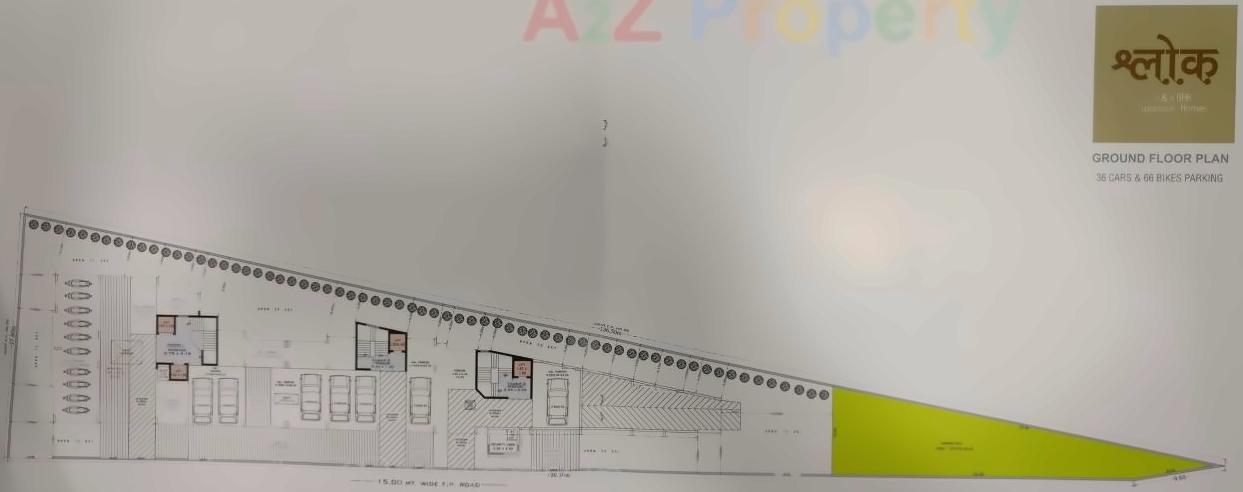 Layout of real estate project Shlok located at Jamnagar, Jamnagar, Gujarat