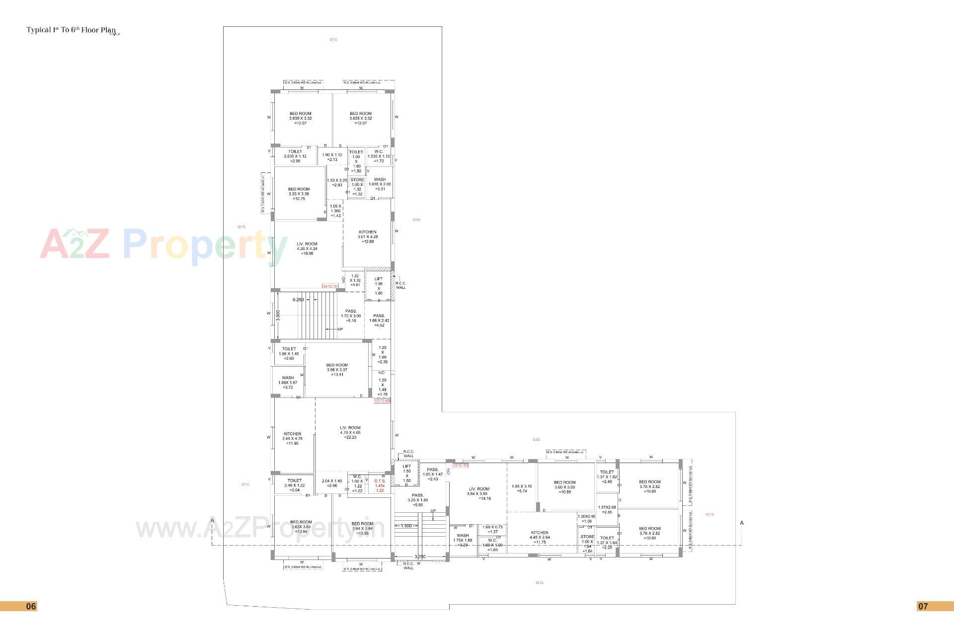 Layout of real estate project Shree Raj Heights located at Jamnagar, Jamnagar, Gujarat