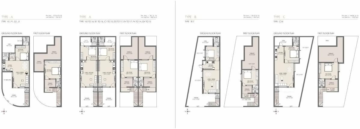 Layout of real estate project Shyam Vatika Residency () located at Kalavad, Jamnagar, Gujarat