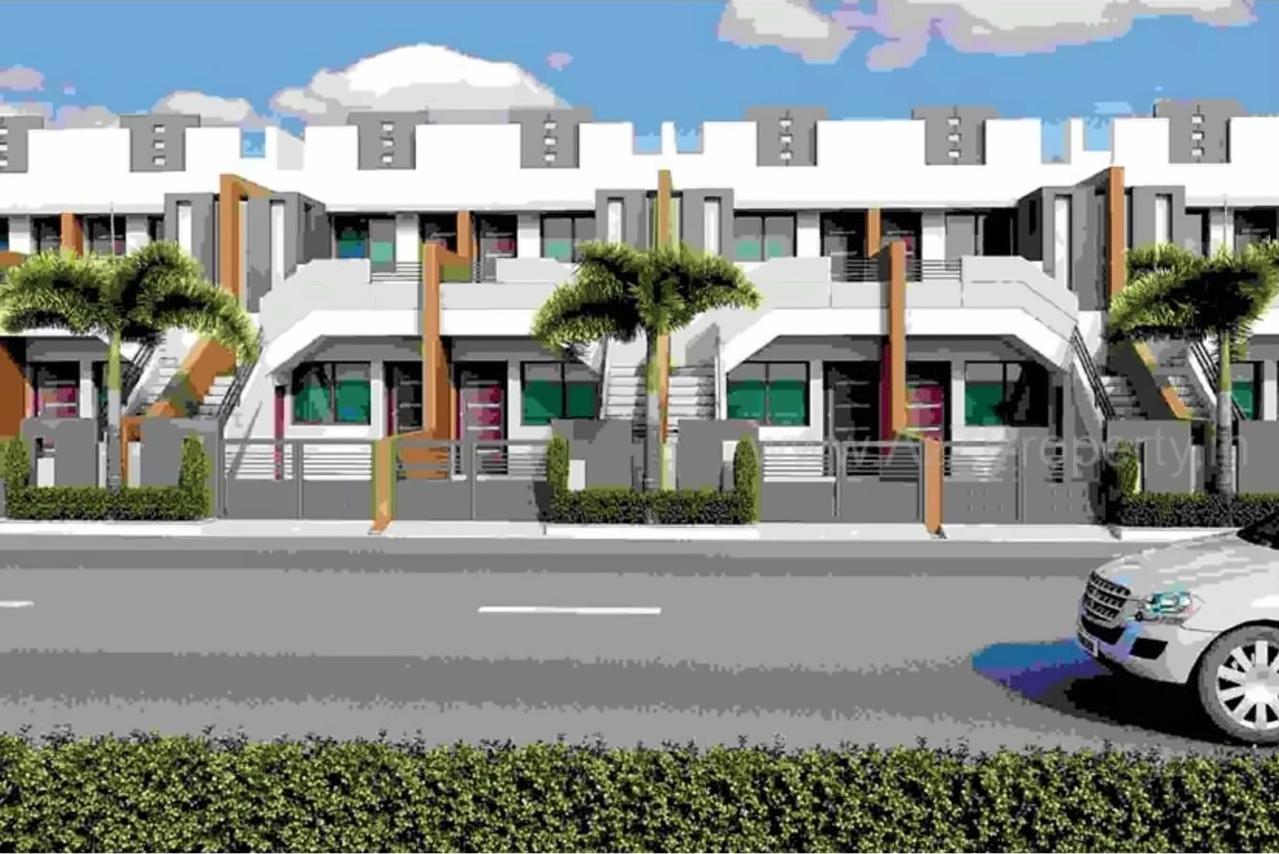 3D Elevation of real estate project Shyam Vatika Residency () located at Kalavad, Jamnagar, Gujarat