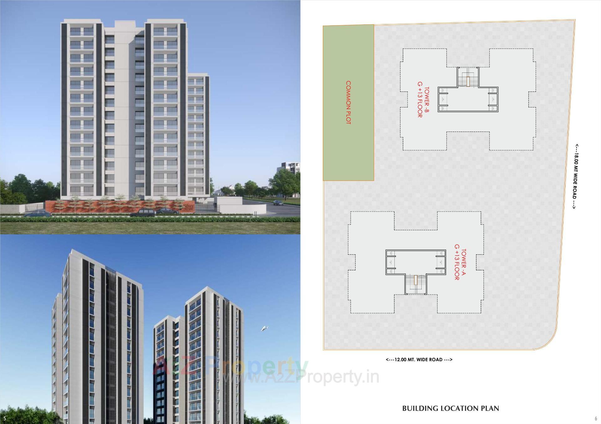 3D Elevation of real estate project Silver Dreamz located at Jamnagar, Jamnagar, Gujarat