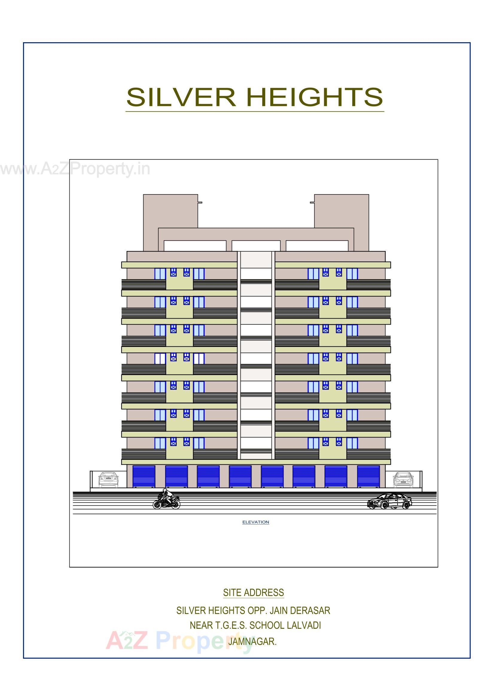  of real estate project Silver Heights located at Vibhapar, Jamnagar, Gujarat
