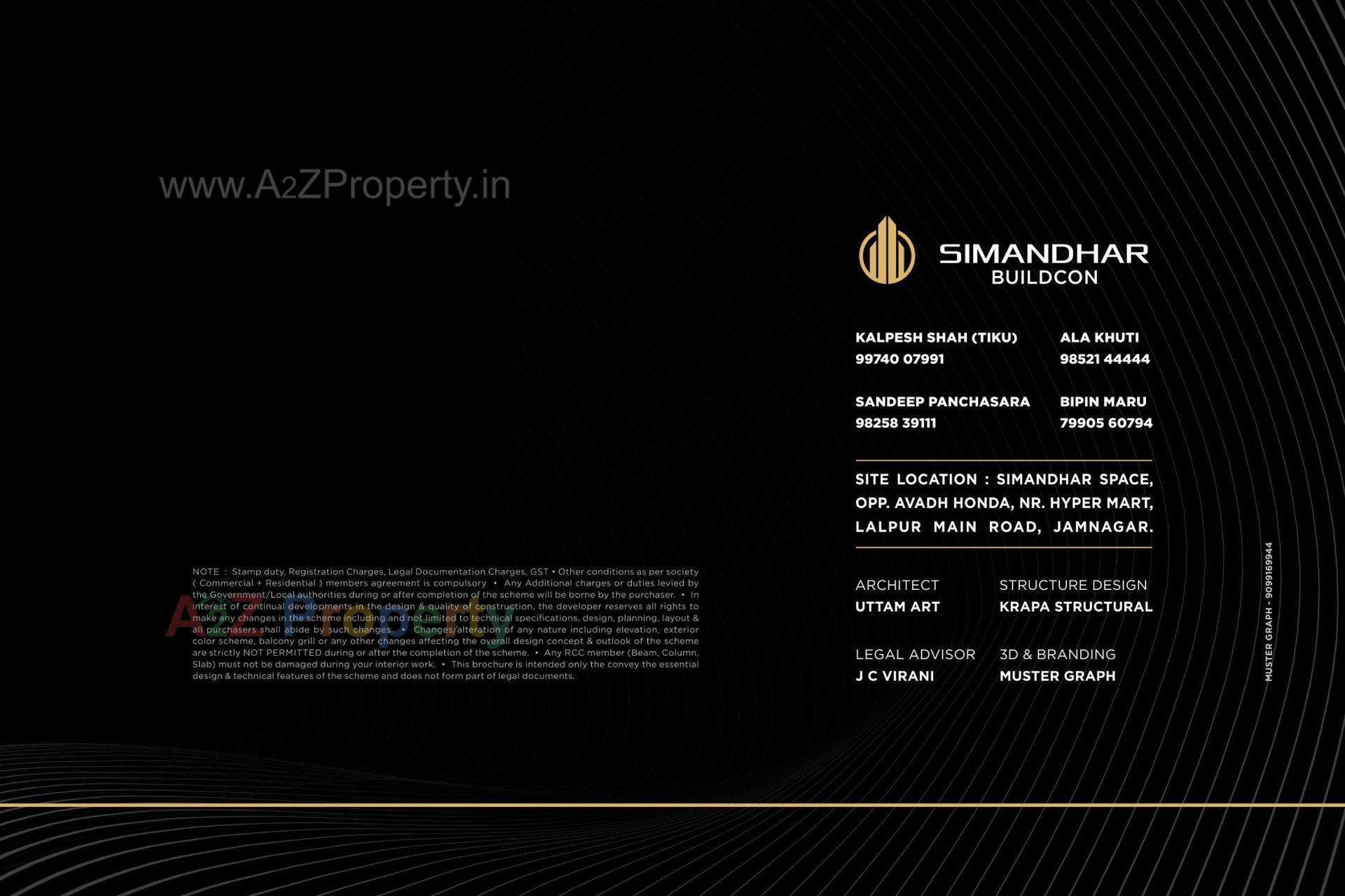  of real estate project Simandhar Space located at Jamnagar, Jamnagar, Gujarat