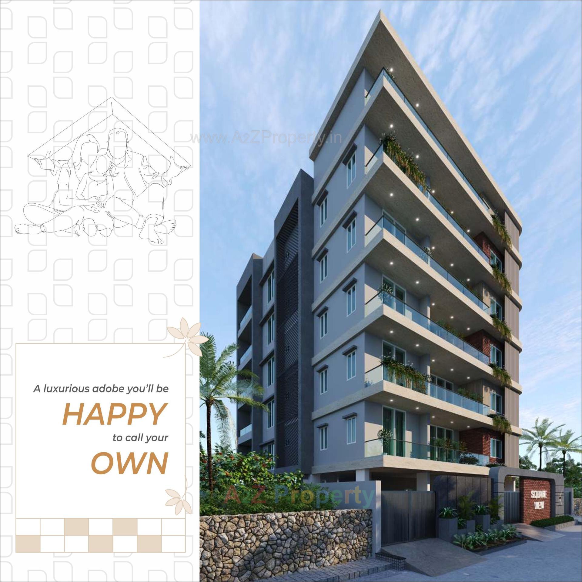 3D Elevation of real estate project Square View located at Jamnagar, Jamnagar, Gujarat