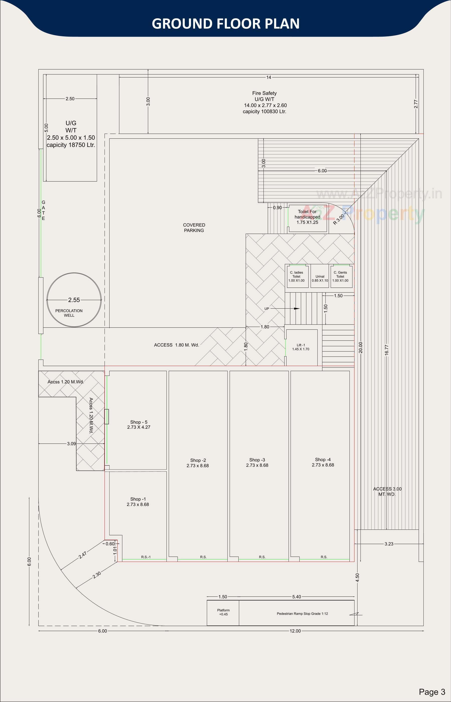 Layout of real estate project Stavan located at Jamnagar, Jamnagar, Gujarat