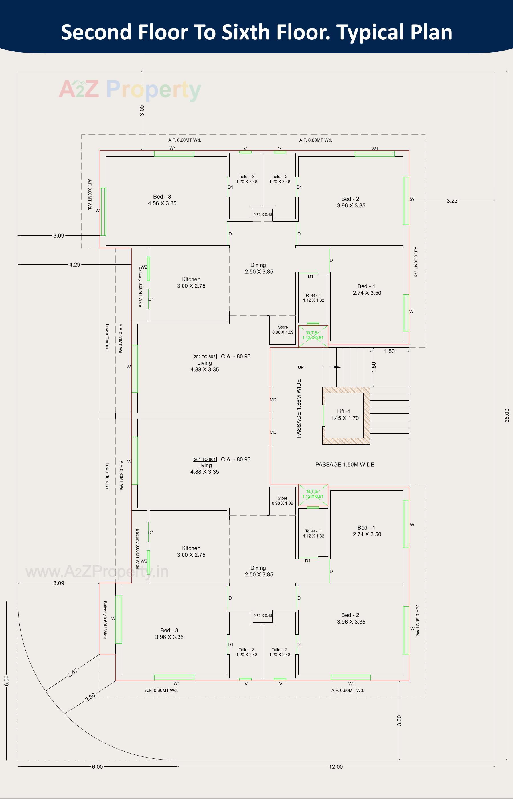 Layout of real estate project Stavan located at Jamnagar, Jamnagar, Gujarat