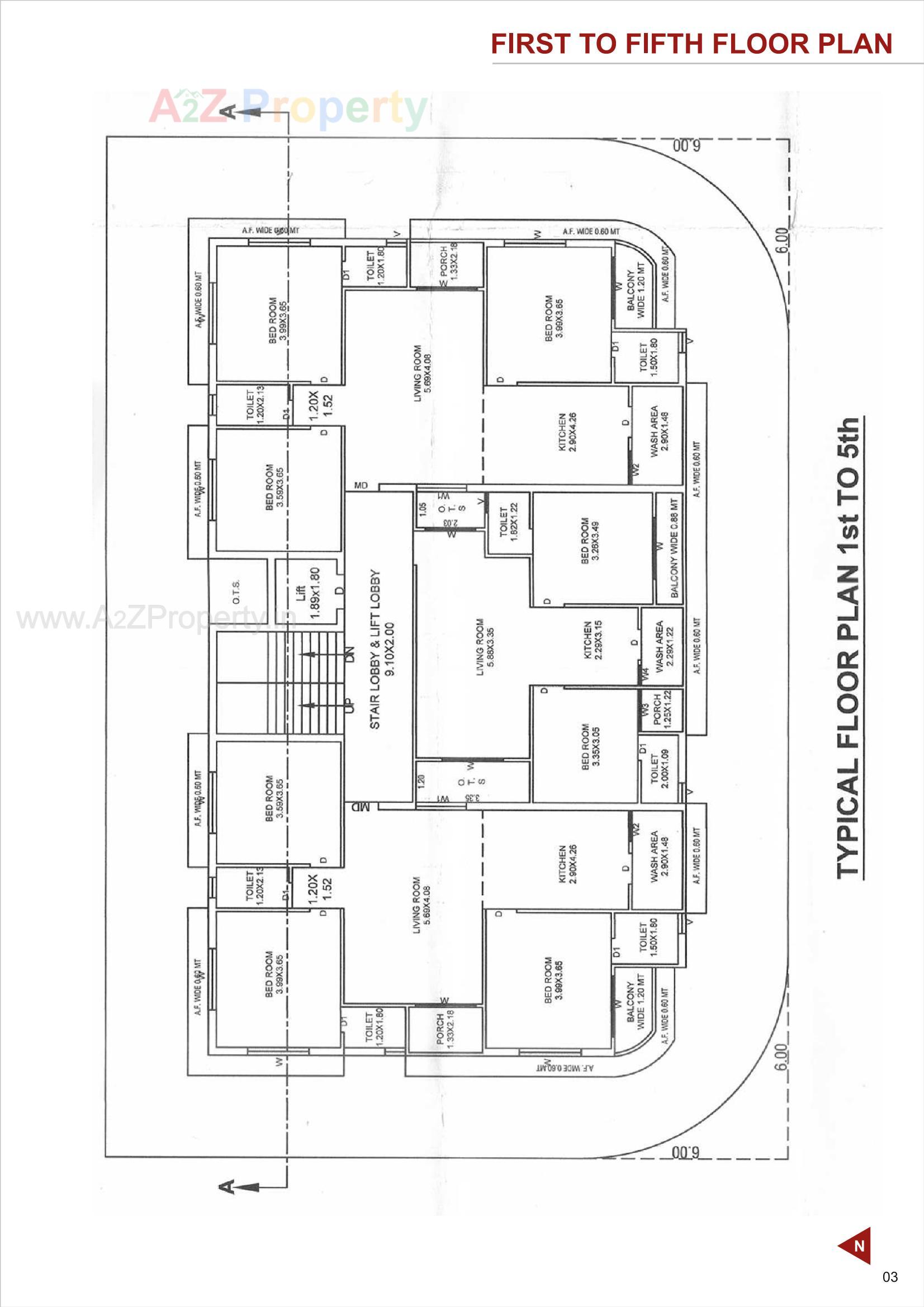 Layout of real estate project Sumukh Residency located at Jamnagar, Jamnagar, Gujarat