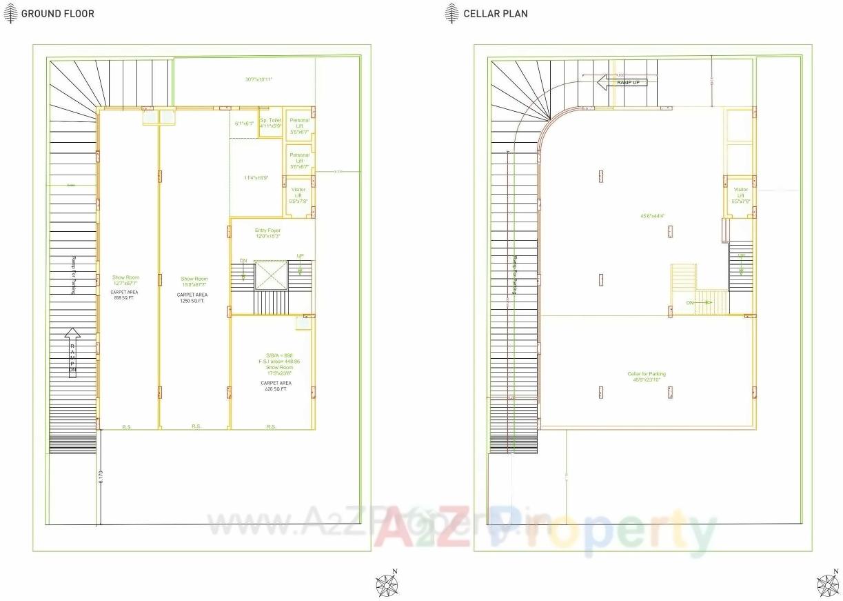 Layout of real estate project The Park located at Dist, Jamnagar, Gujarat