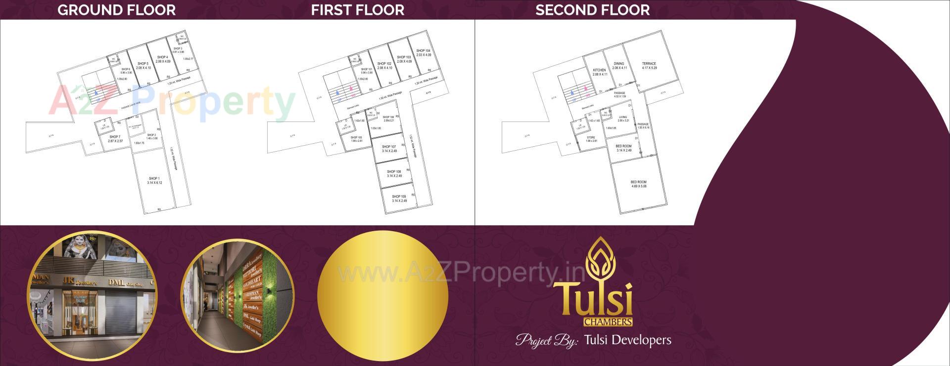  of real estate project Tulsi Chambers located at Jamnagar, Jamnagar, Gujarat