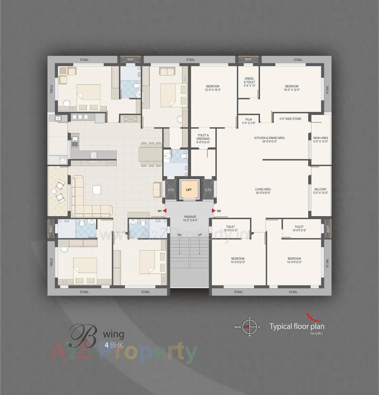 Layout of real estate project Utsav Aashaya located at Jamnagar, Jamnagar, Gujarat
