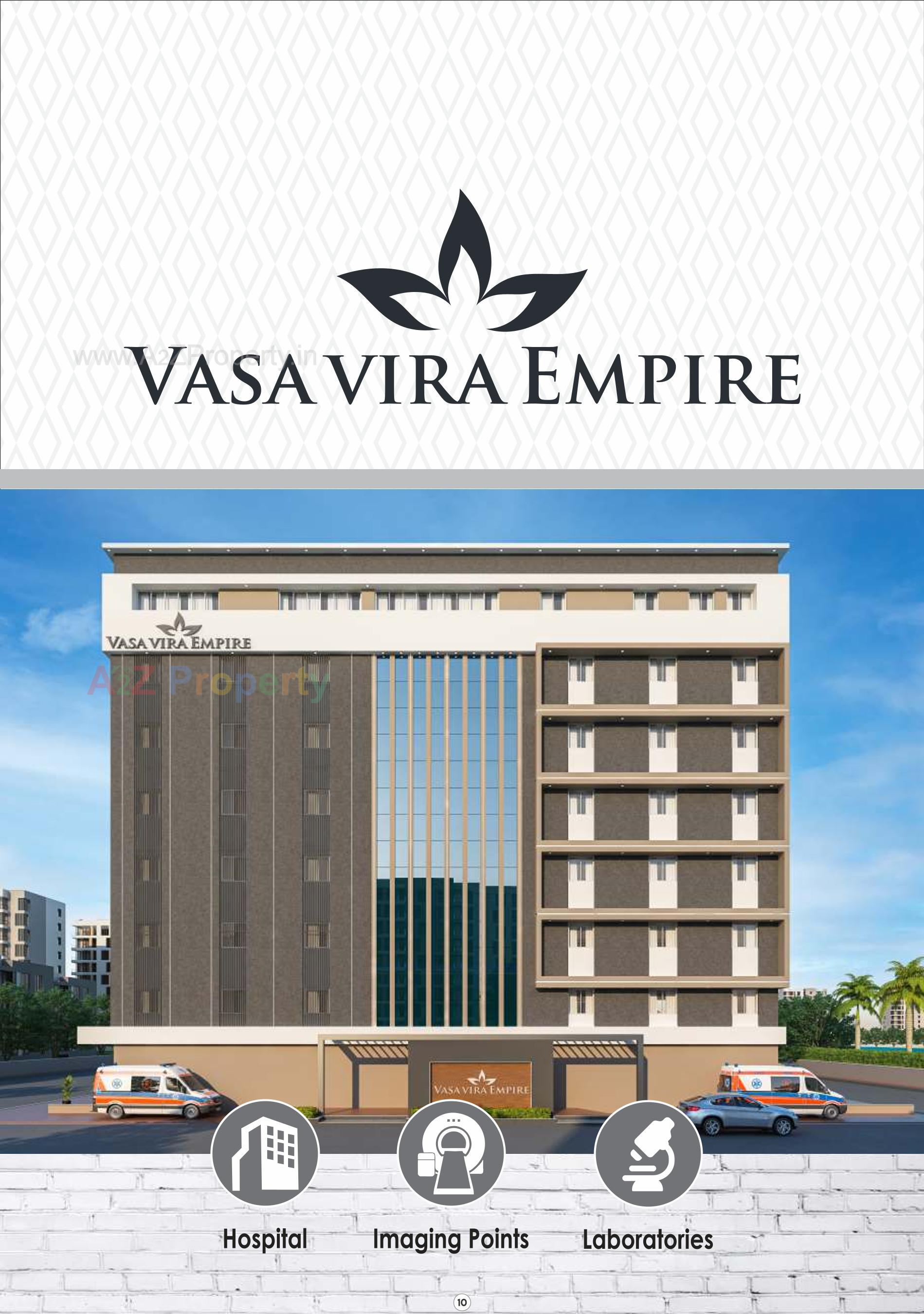 3D Elevation of real estate project Vasa Vira Empire located at Jamnagar, Jamnagar, Gujarat
