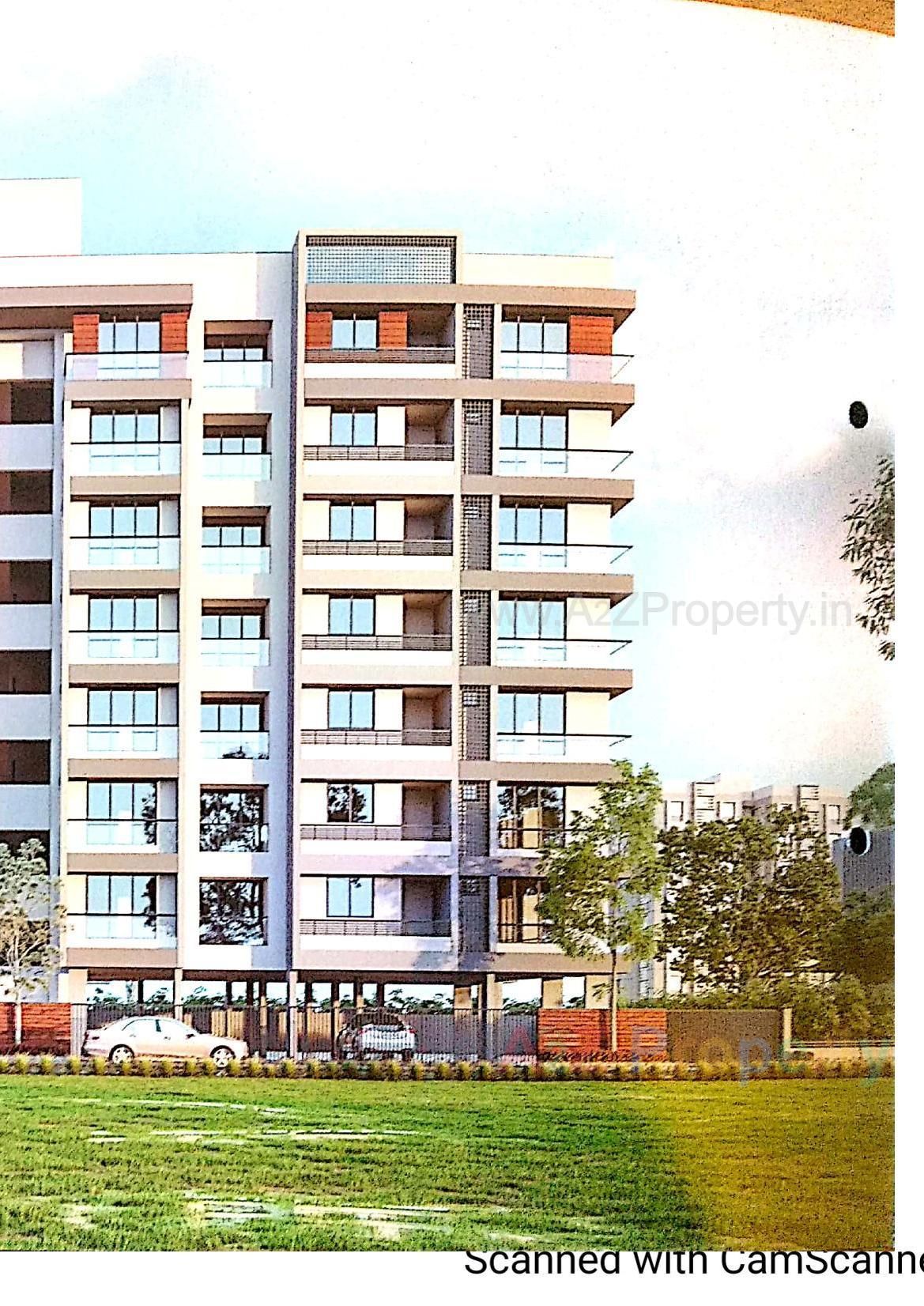 3D Elevation of real estate project 7th Aura located at Junagadh, Junagadh, Gujarat