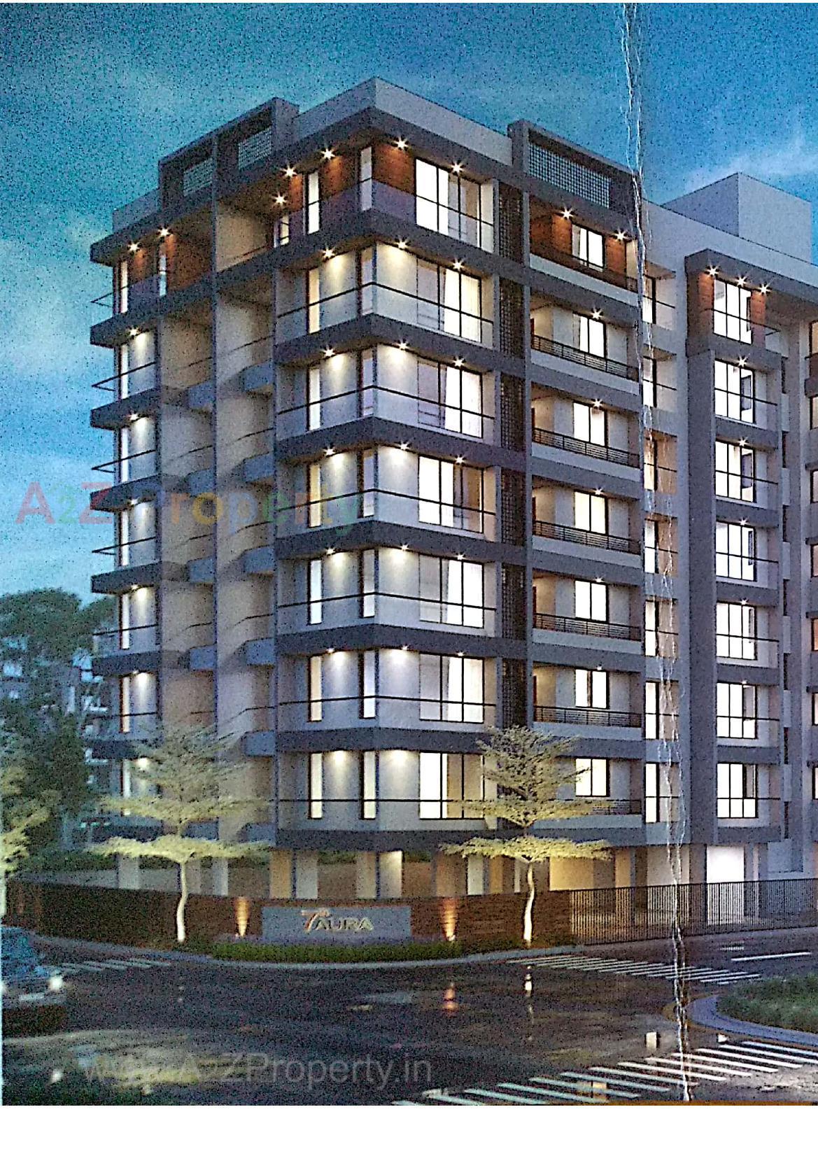 3D Elevation of real estate project 7th Aura located at Junagadh, Junagadh, Gujarat