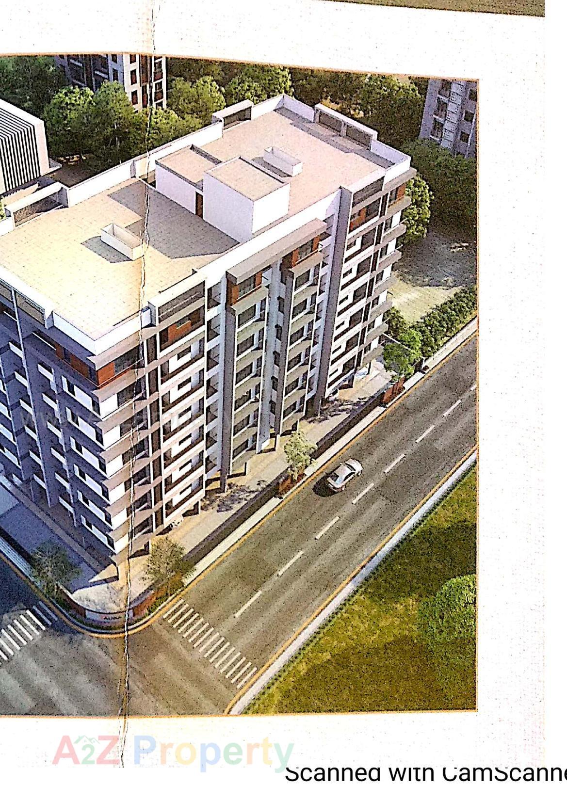 3D Elevation of real estate project 7th Aura located at Junagadh, Junagadh, Gujarat