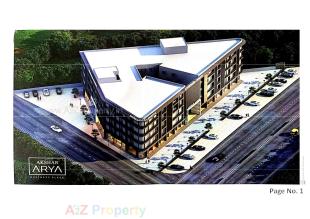 Elevation of real estate project Akshar Arya located at Khamdroal, Junagadh, Gujarat
