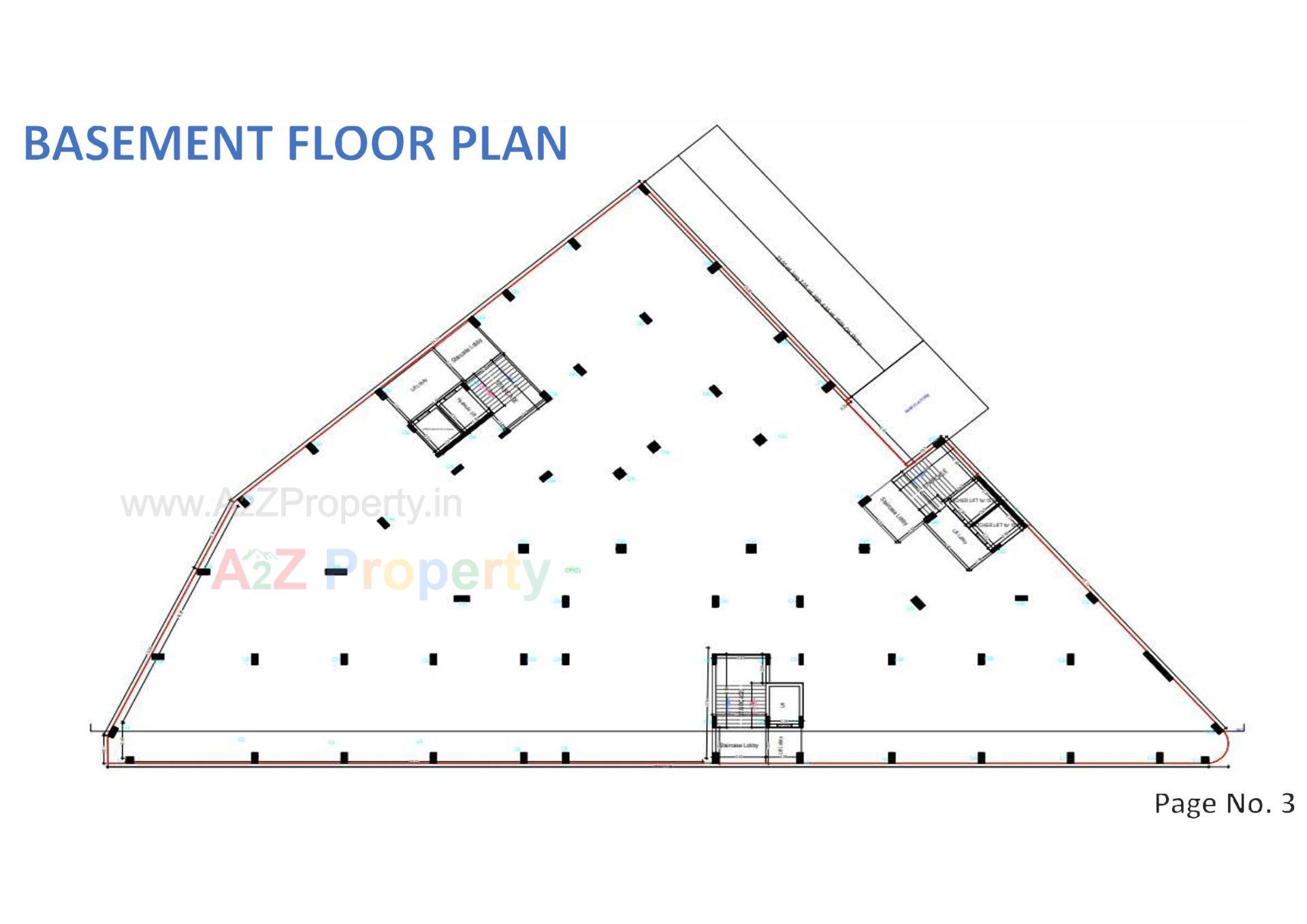 Layout of real estate project Akshar Arya located at Khamdroal, Junagadh, Gujarat