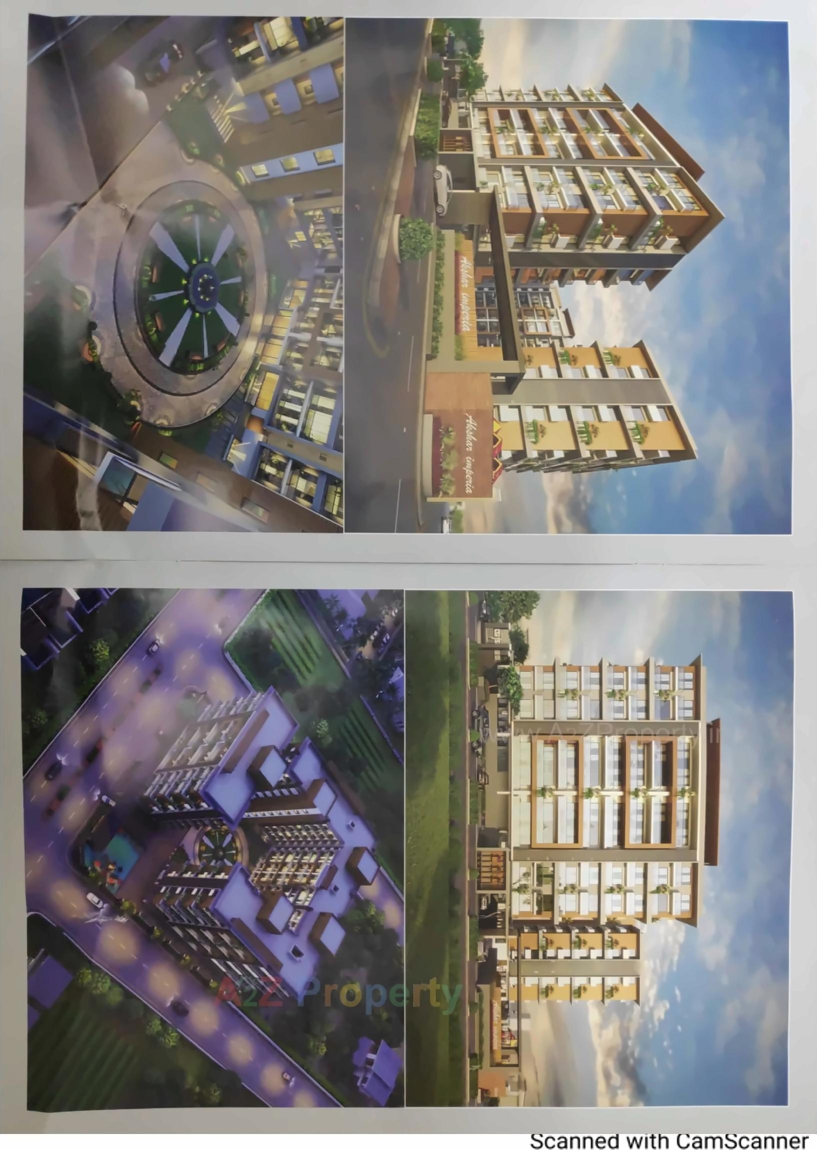 3D Elevation of real estate project Akshar Imperia located at Junagadh, Junagadh, Gujarat