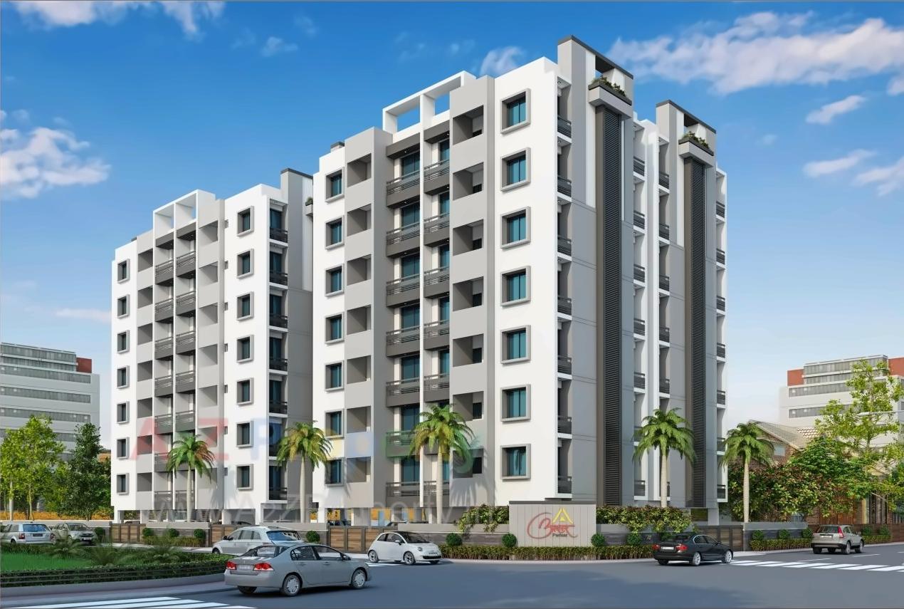 3D Elevation of real estate project Akshar Parisar located at Junagadh, Junagadh, Gujarat