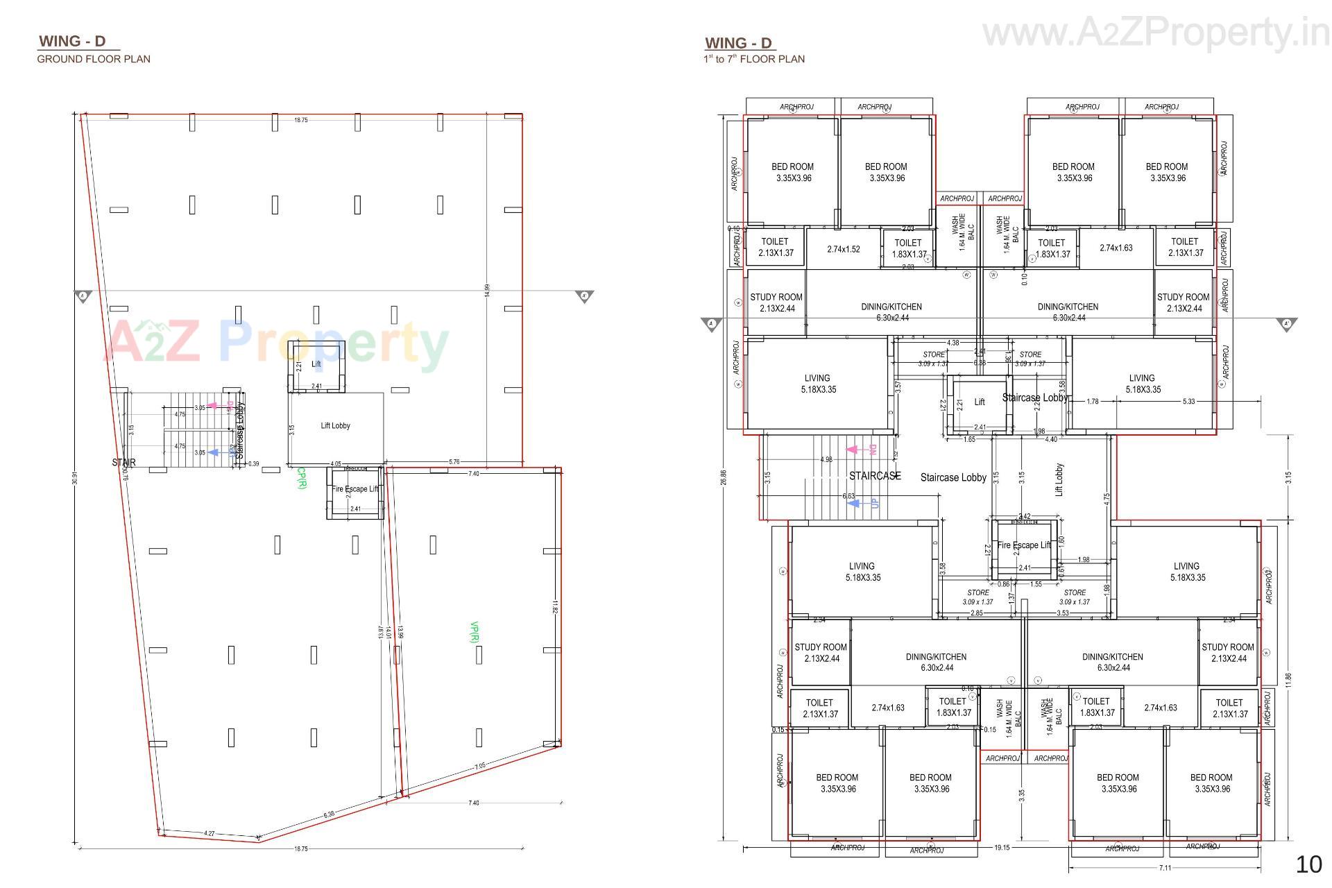 Layout of real estate project Akshar Swarn Villa located at Zanzarda, Junagadh, Gujarat