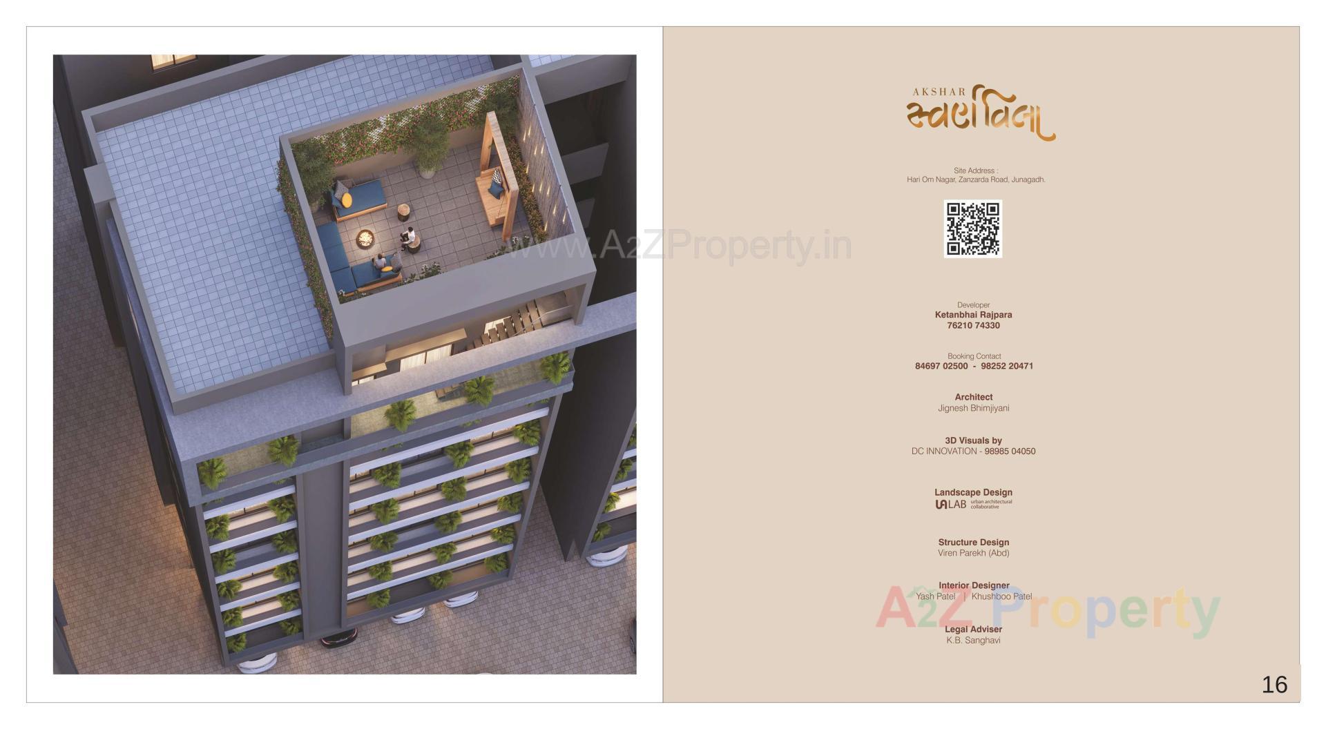  of real estate project Akshar Swarn Villa located at Zanzarda, Junagadh, Gujarat