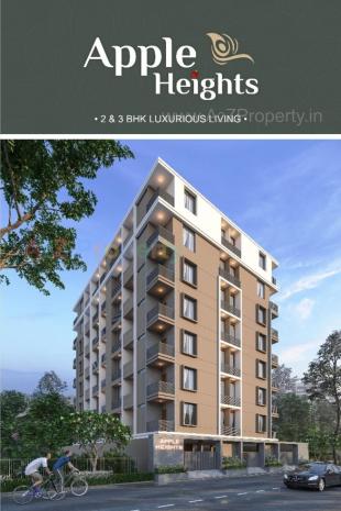 Elevation of real estate project Apple Heights located at Timbavadi, Junagadh, Gujarat