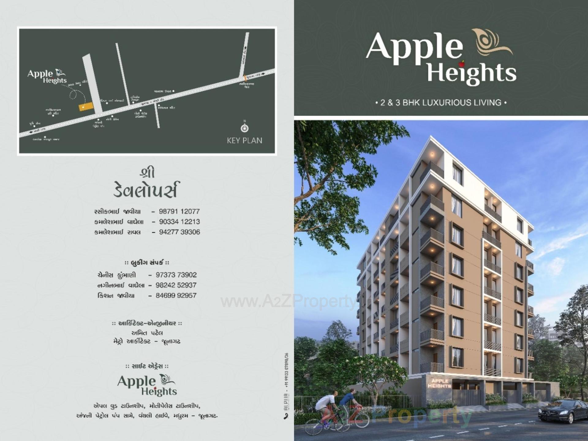  of real estate project Apple Heights located at Timbavadi, Junagadh, Gujarat