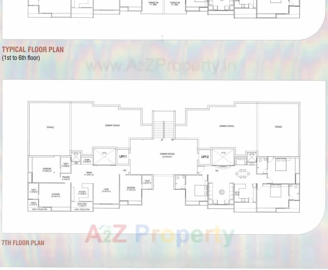 Layout of real estate project Atlantis located at Junagadh, Junagadh, Gujarat