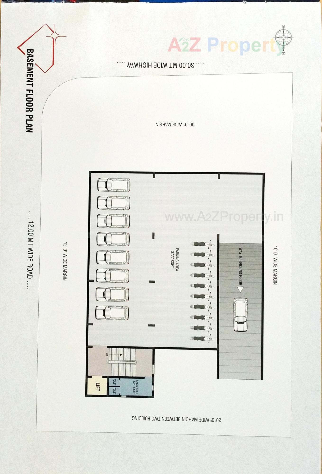 Layout of real estate project Crystal located at Junagadh, Junagadh, Gujarat