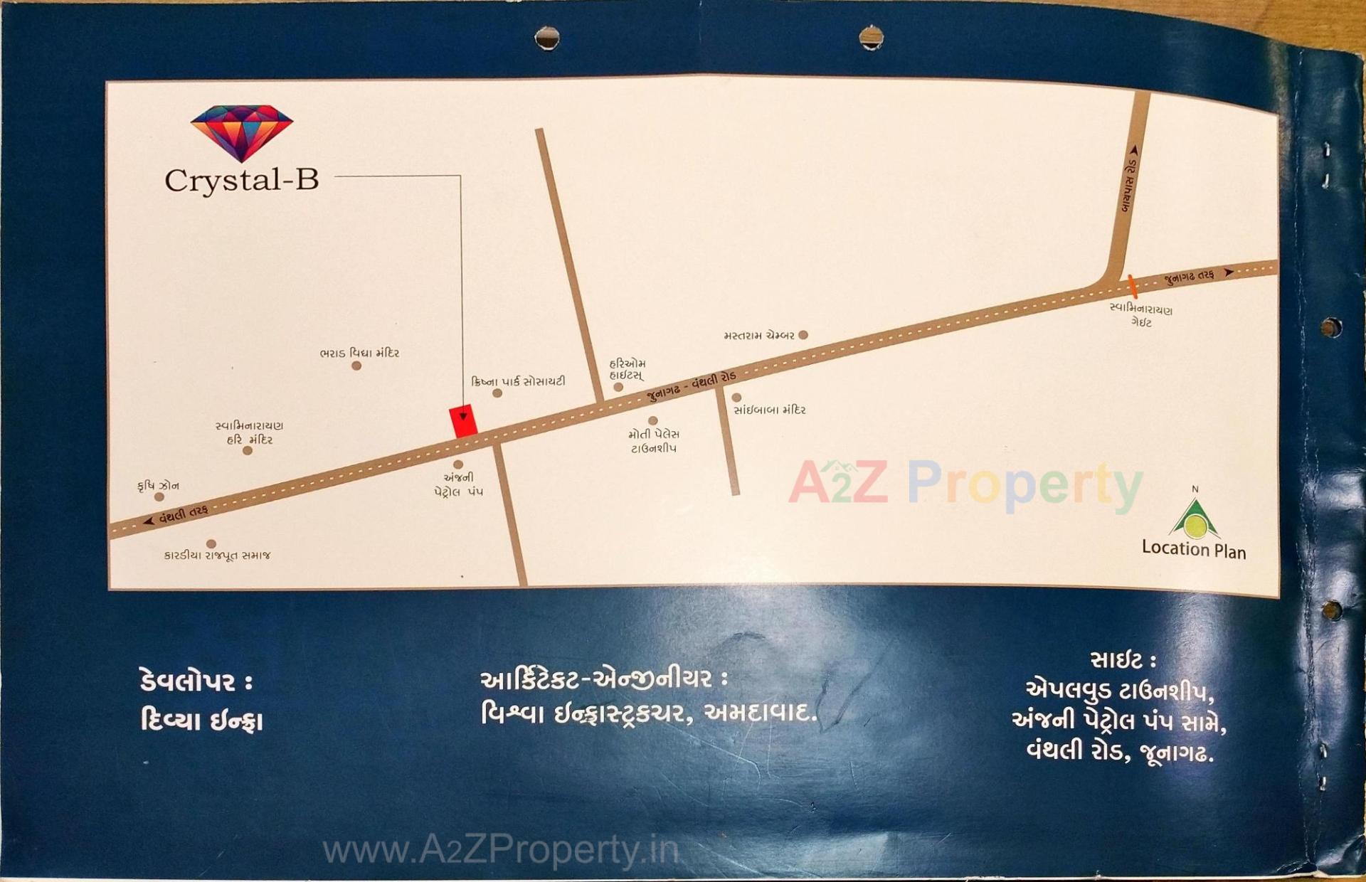  of real estate project Crystal located at Timbawadi, Junagadh, Gujarat