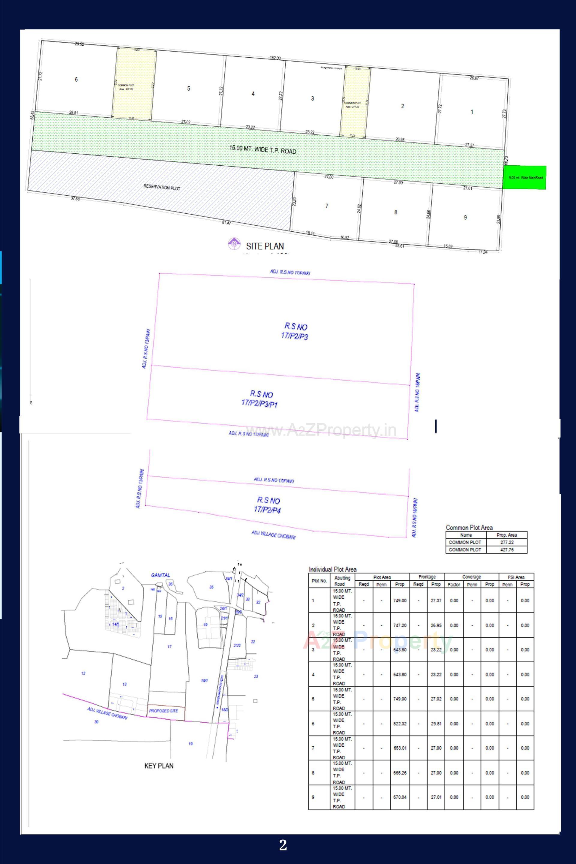 Layout of real estate project D   G Group Residency Plotting located at Zanzarada, Junagadh, Gujarat