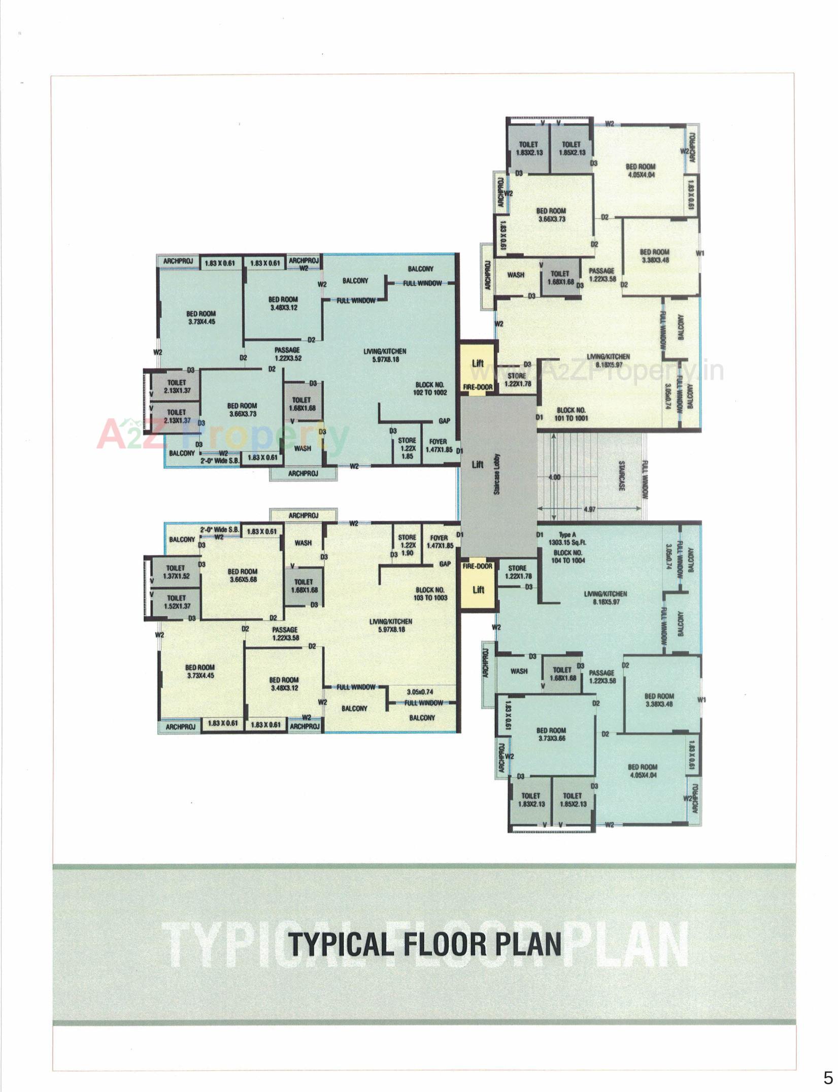 Layout of real estate project Galaxy Ananta located at Zanzarda, Junagadh, Gujarat