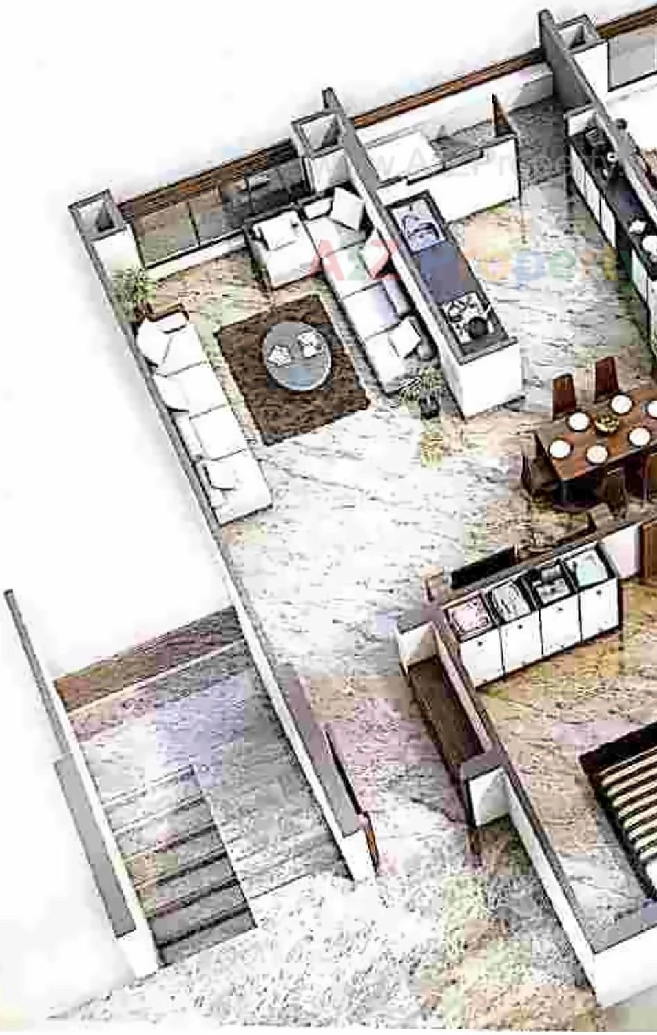 Layout of real estate project Golden Lake Residency located at Junagadh, Junagadh, Gujarat