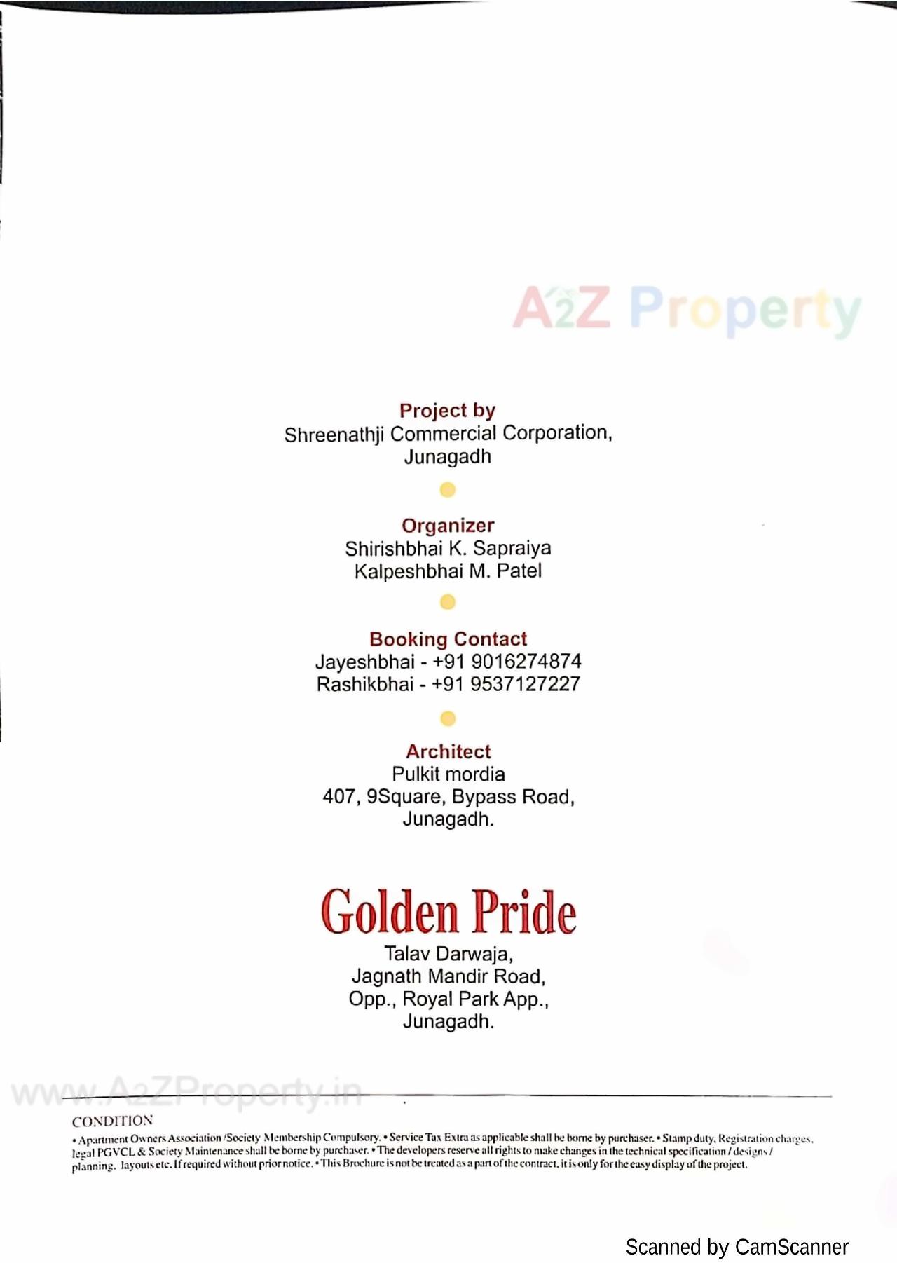  of real estate project Golden Pride located at Junagadh, Junagadh, Gujarat