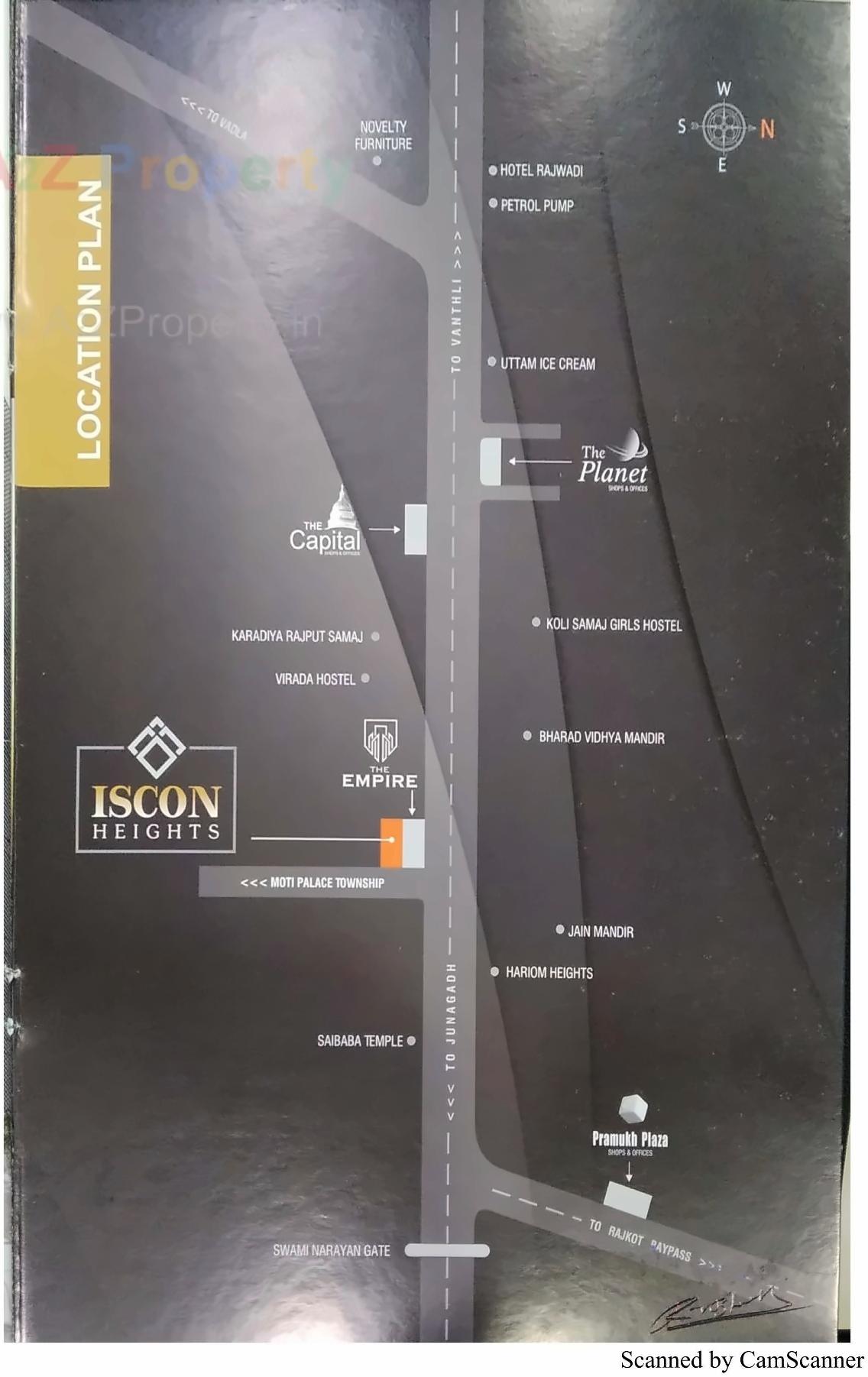  of real estate project Iscon Heights located at Moti-palace-township-1, Junagadh, Gujarat