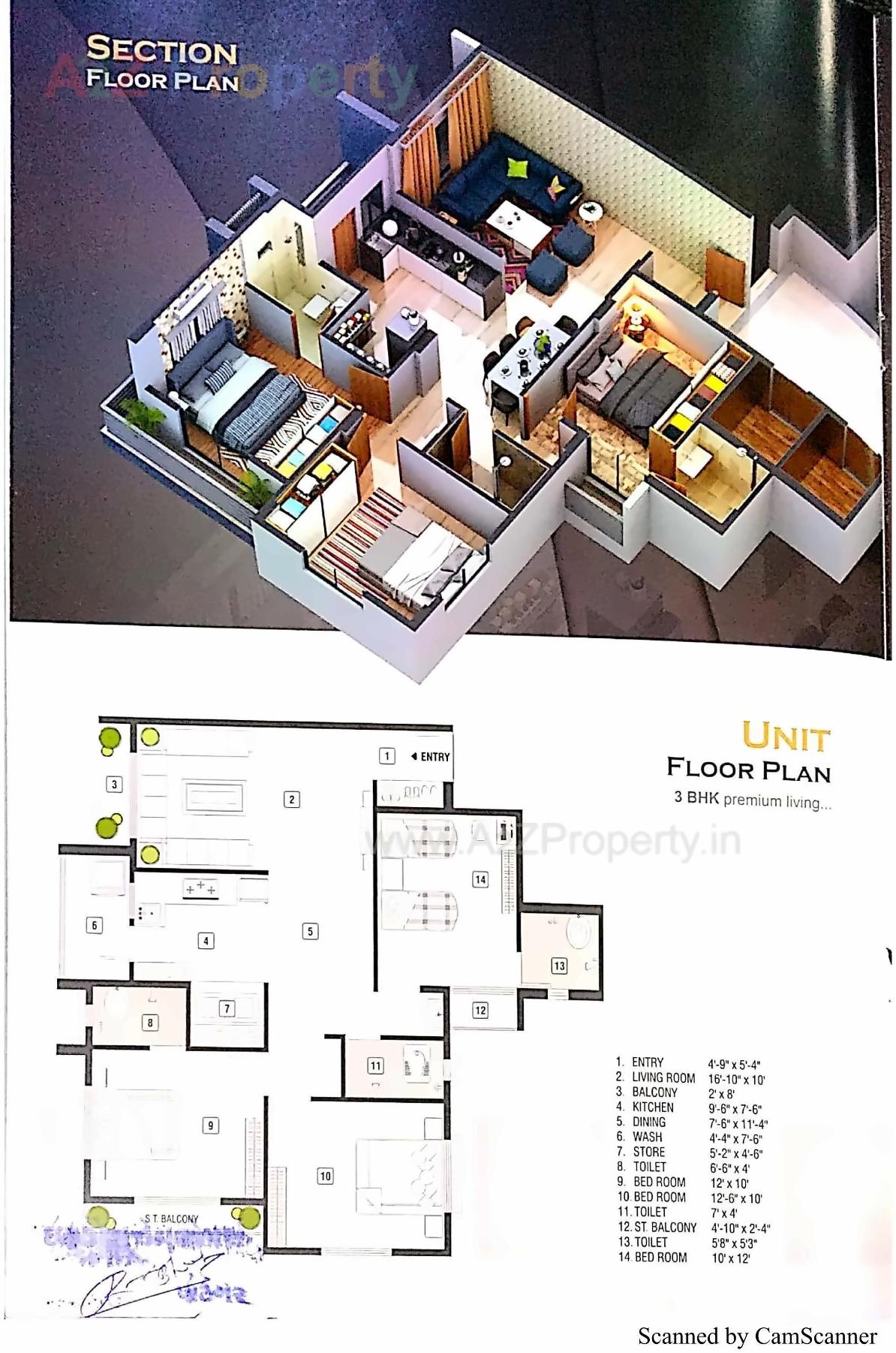Layout of real estate project Iscon Heights located at Moti-palace-township-1, Junagadh, Gujarat