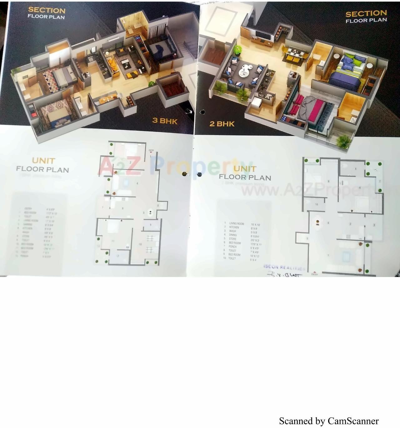 Layout of real estate project Iscon Platinum located at Junagadh, Junagadh, Gujarat