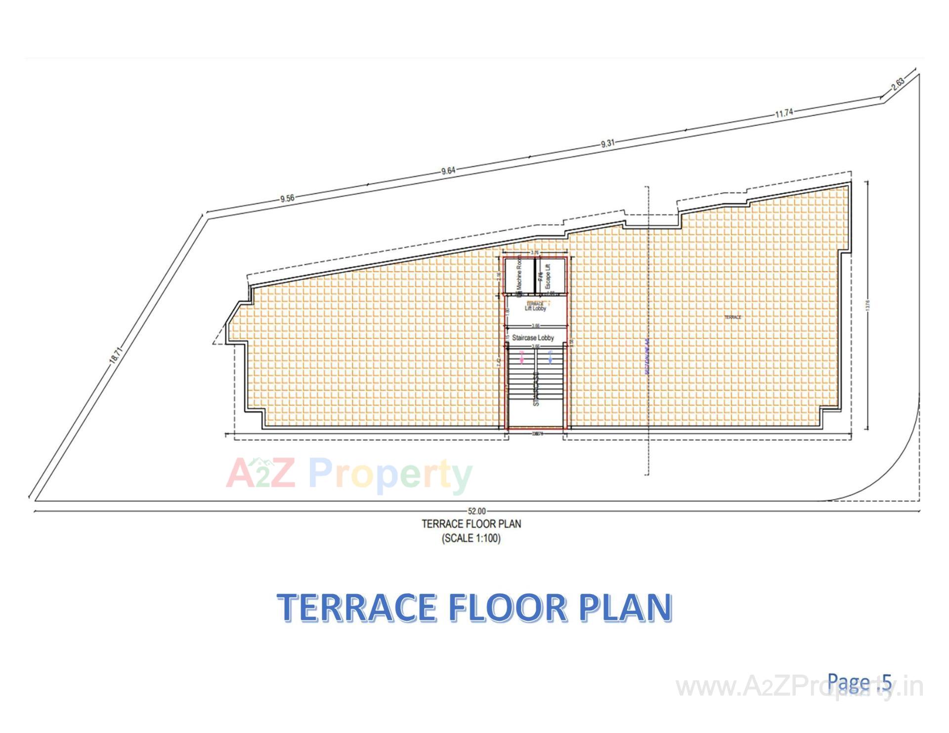 Layout of real estate project Iscon Prime located at Junagadh, Junagadh, Gujarat