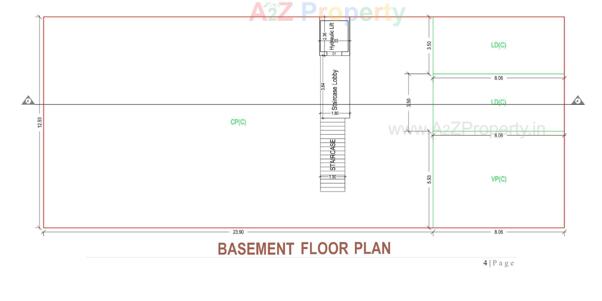  of real estate project Ishaan Plaza located at Timbavadi, Junagadh, Gujarat