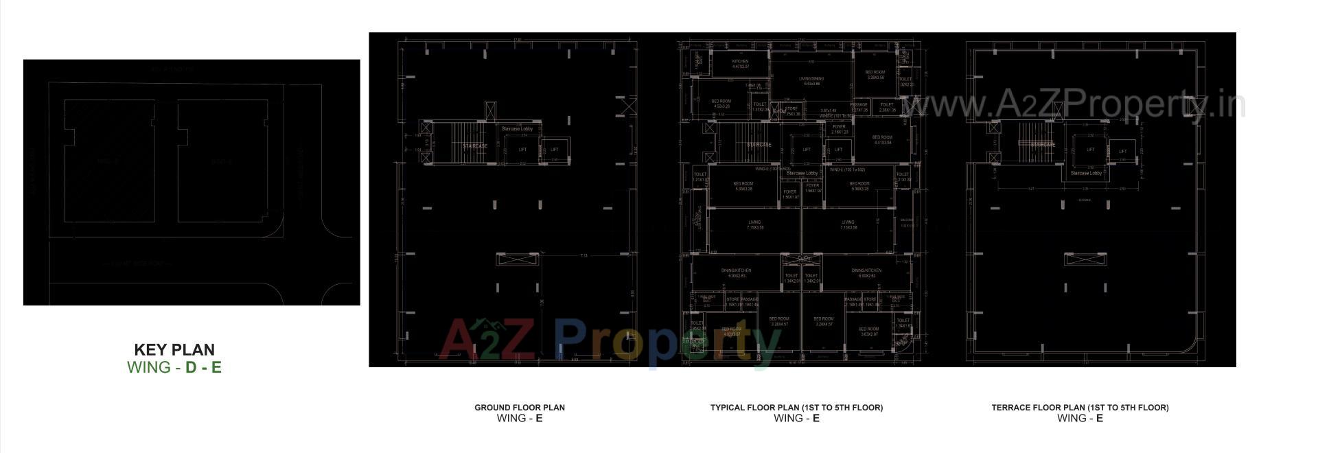 Layout of real estate project Kalp Upvan Residency located at Junagadh, Junagadh, Gujarat