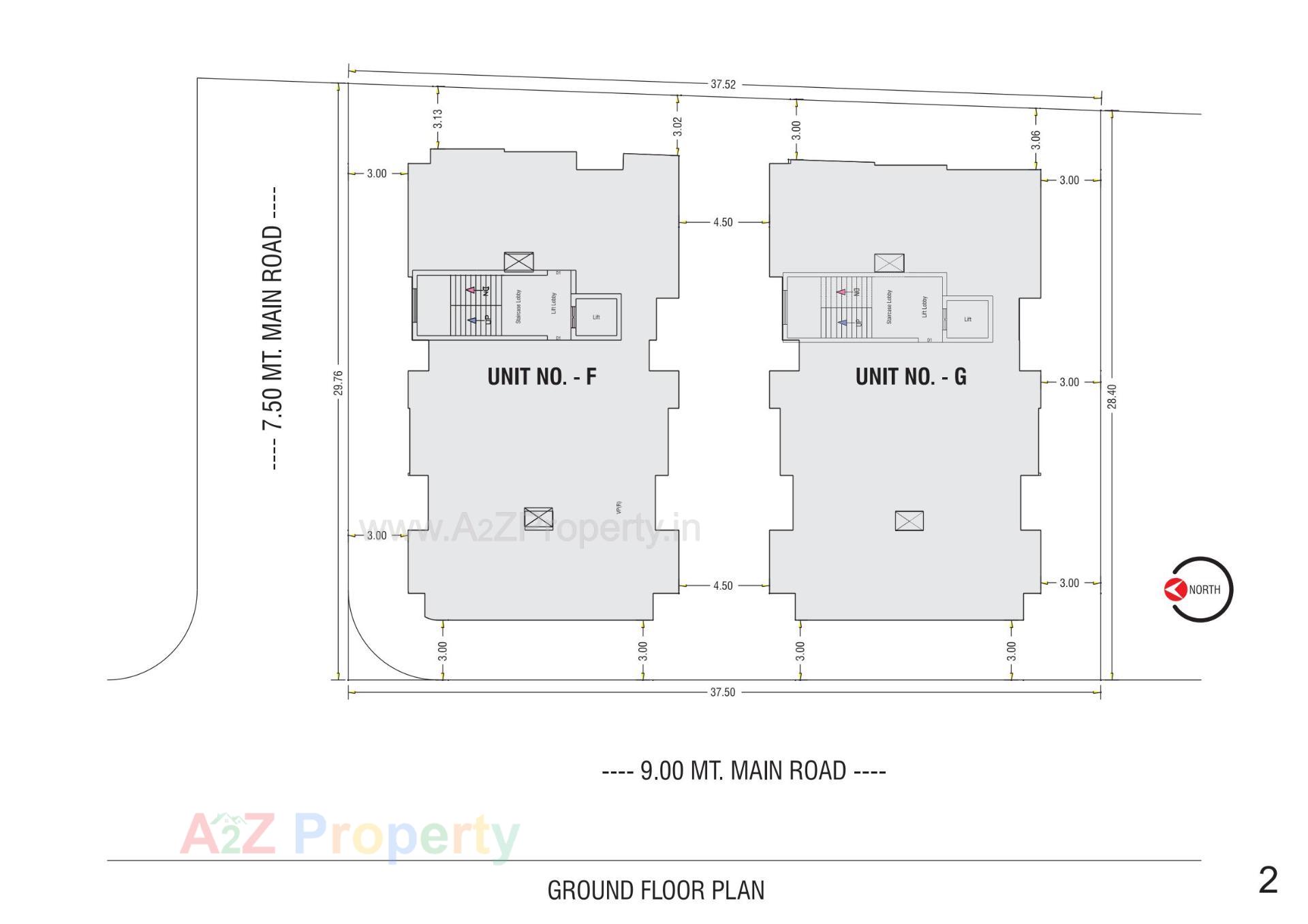 Layout of real estate project Kalp Upvan Residency located at Junagadh, Junagadh, Gujarat