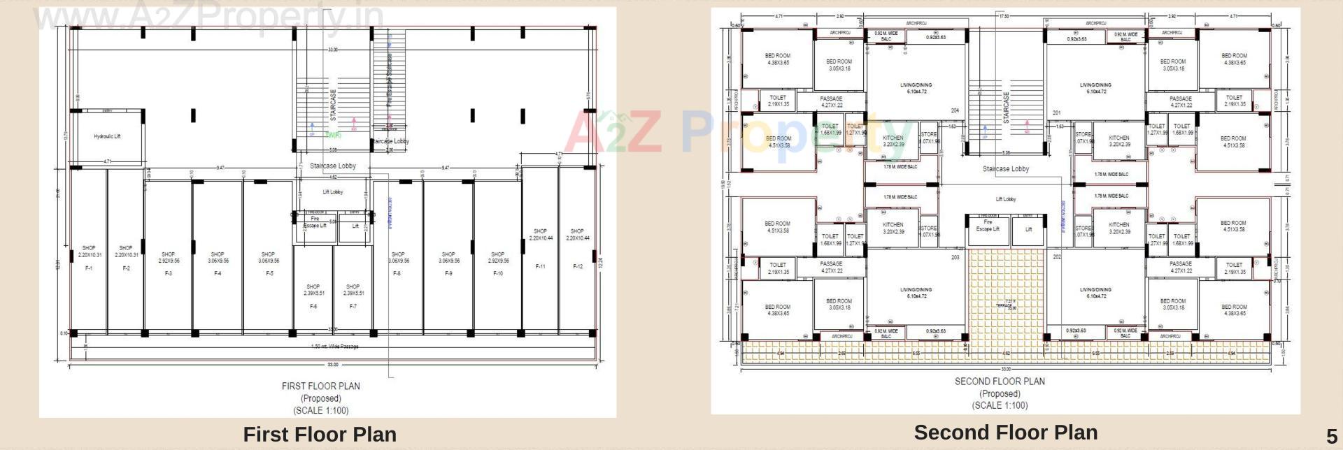 Layout of real estate project Kasturi Pride located at Junagadh, Junagadh, Gujarat