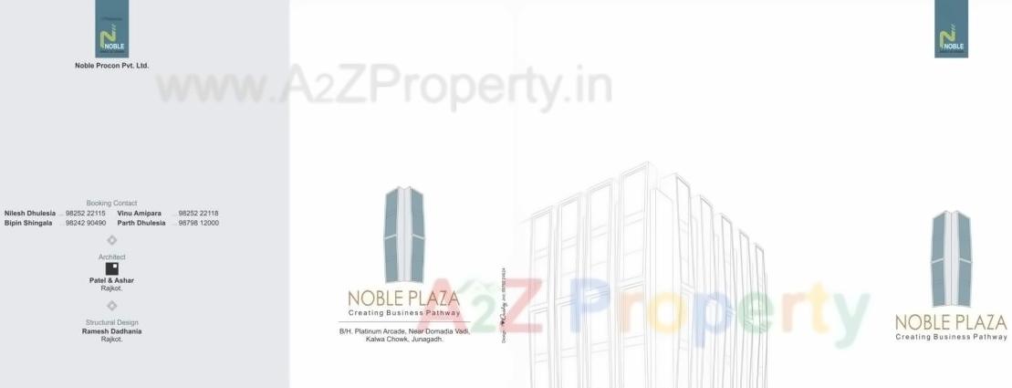 of real estate project Noble Plaza located at Junagadh, Junagadh, Gujarat