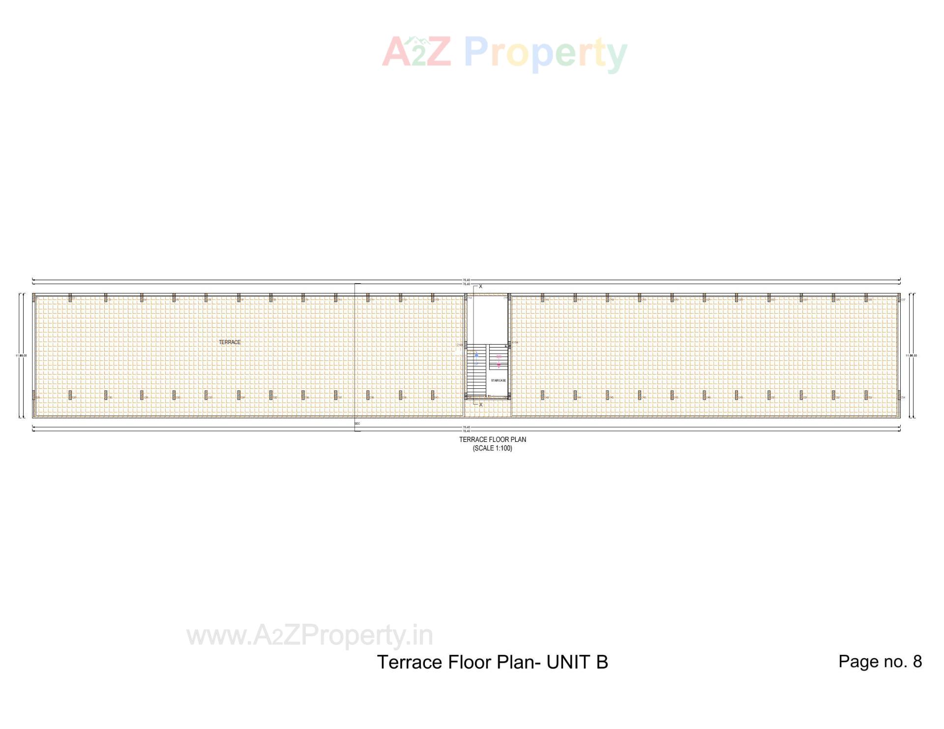 Layout of real estate project Opera Square located at Sabalpur, Junagadh, Gujarat