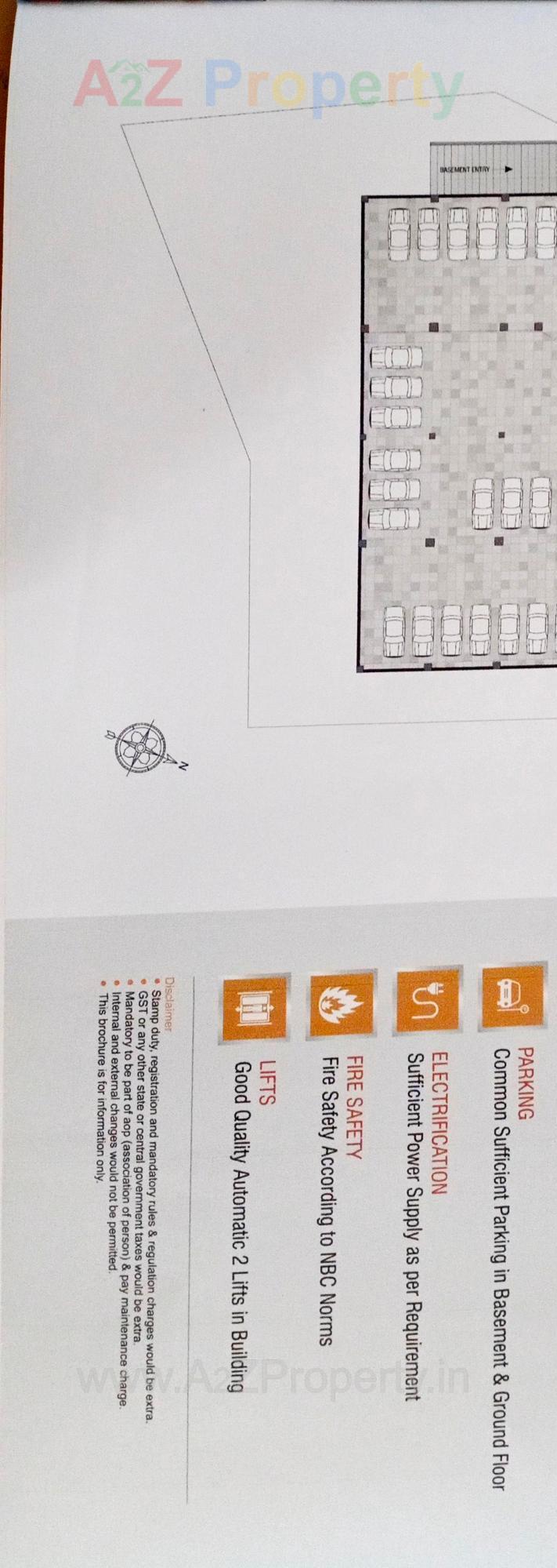 Layout of real estate project Orbit Plaza located at Zanzarda, Junagadh, Gujarat