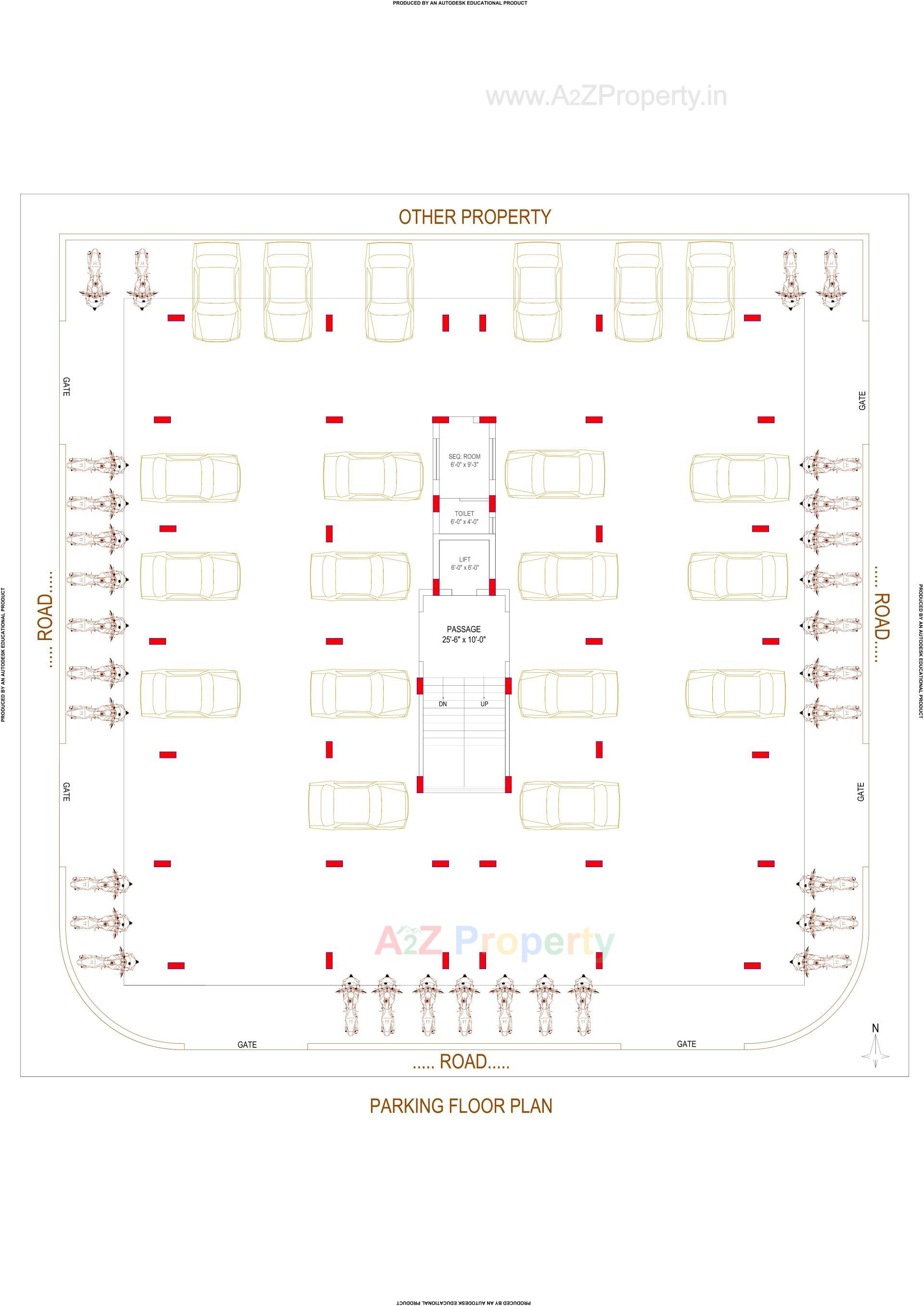 Layout of real estate project Pelican Nest located at Dist, Junagadh, Gujarat